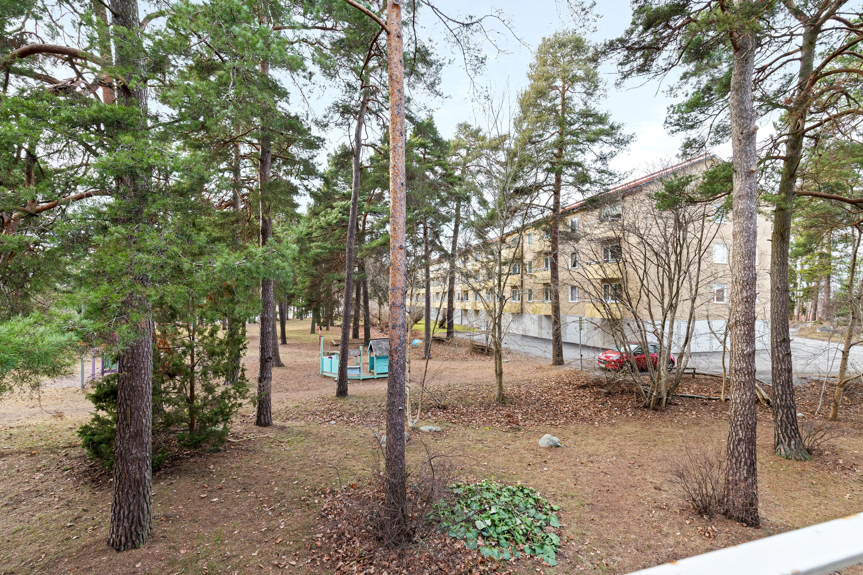 Utsikt från balkongen