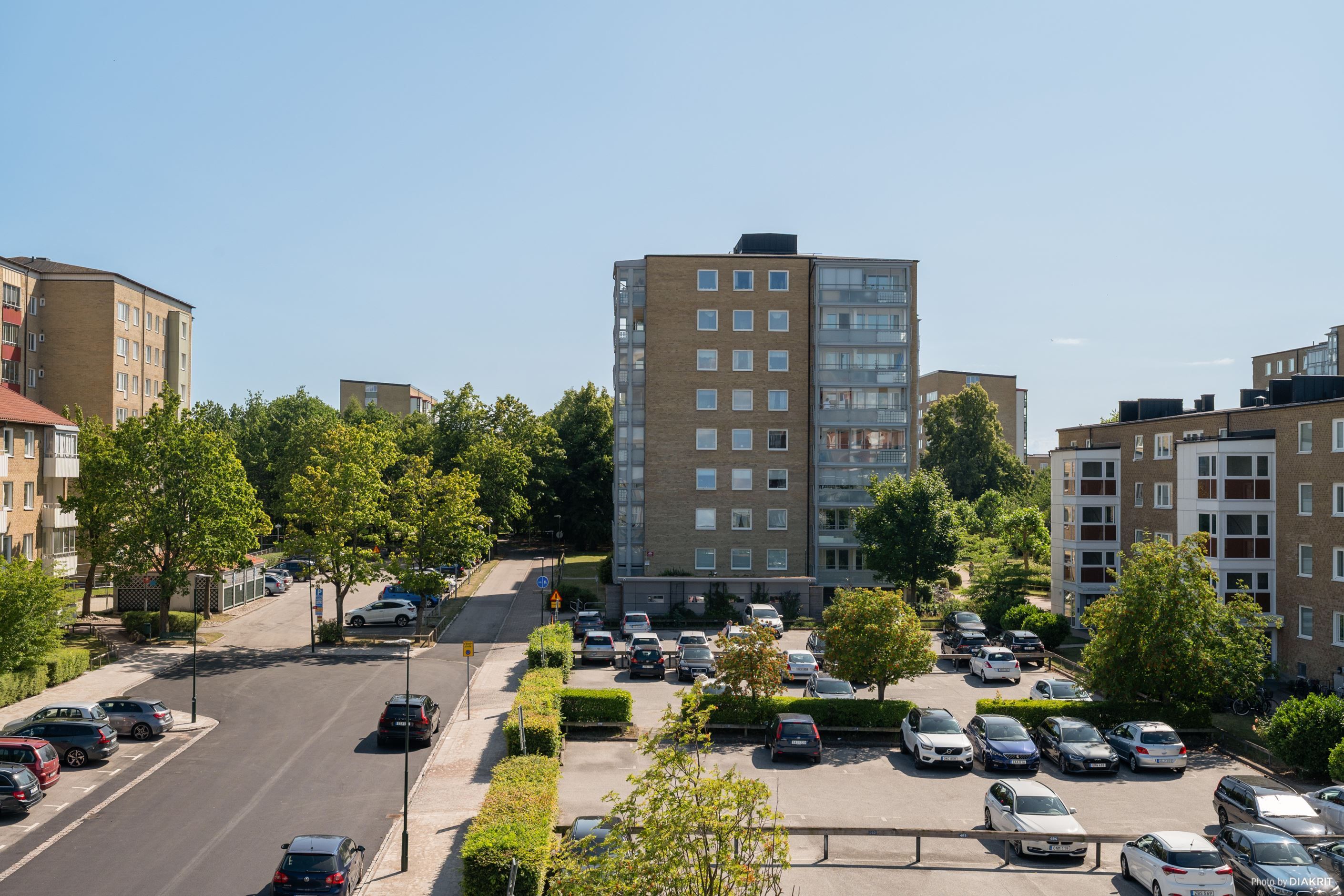 Balkong med utsikt