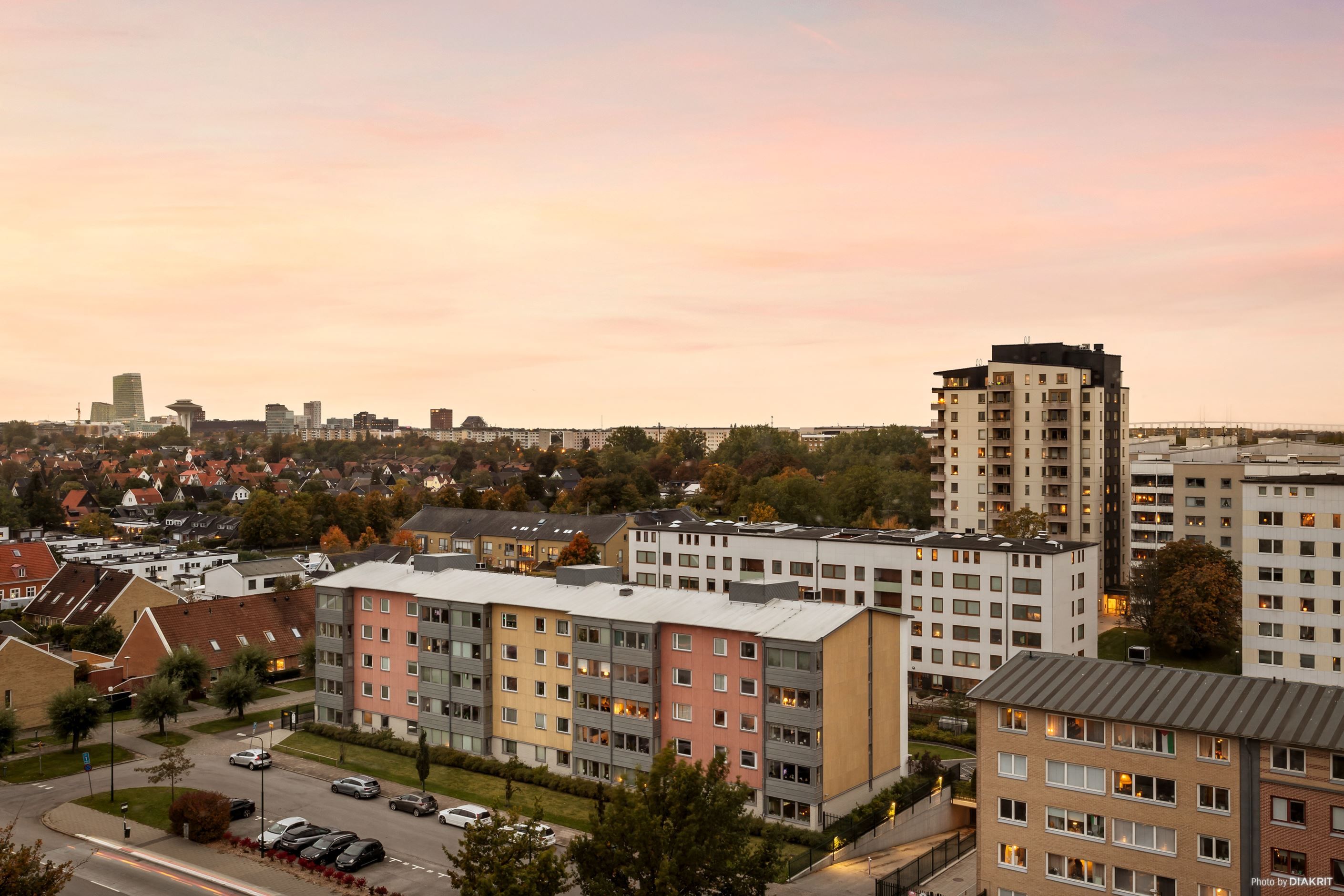Balkong med utsikt