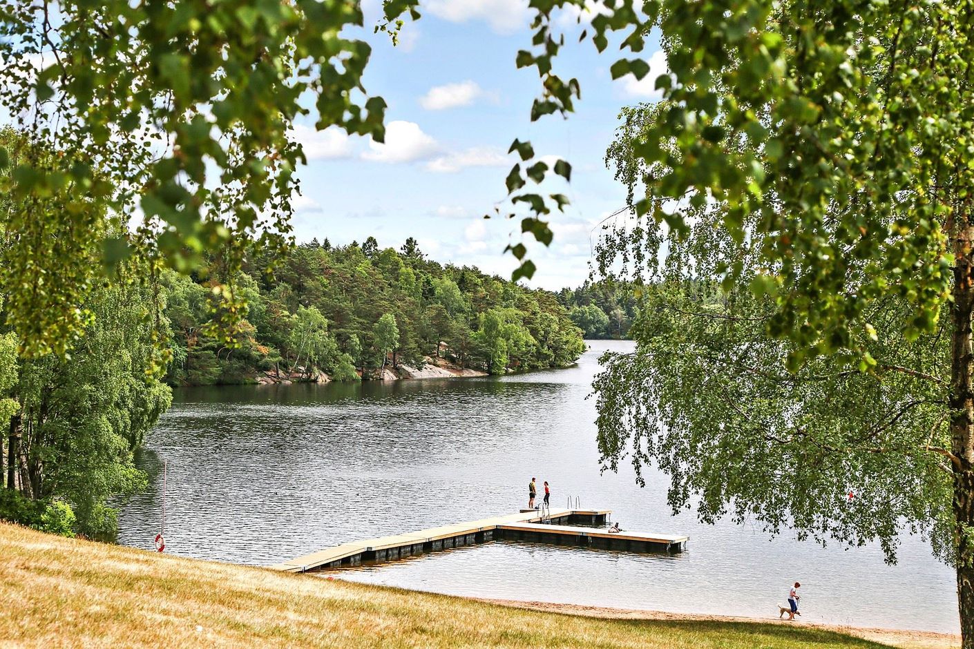 Delsjön.