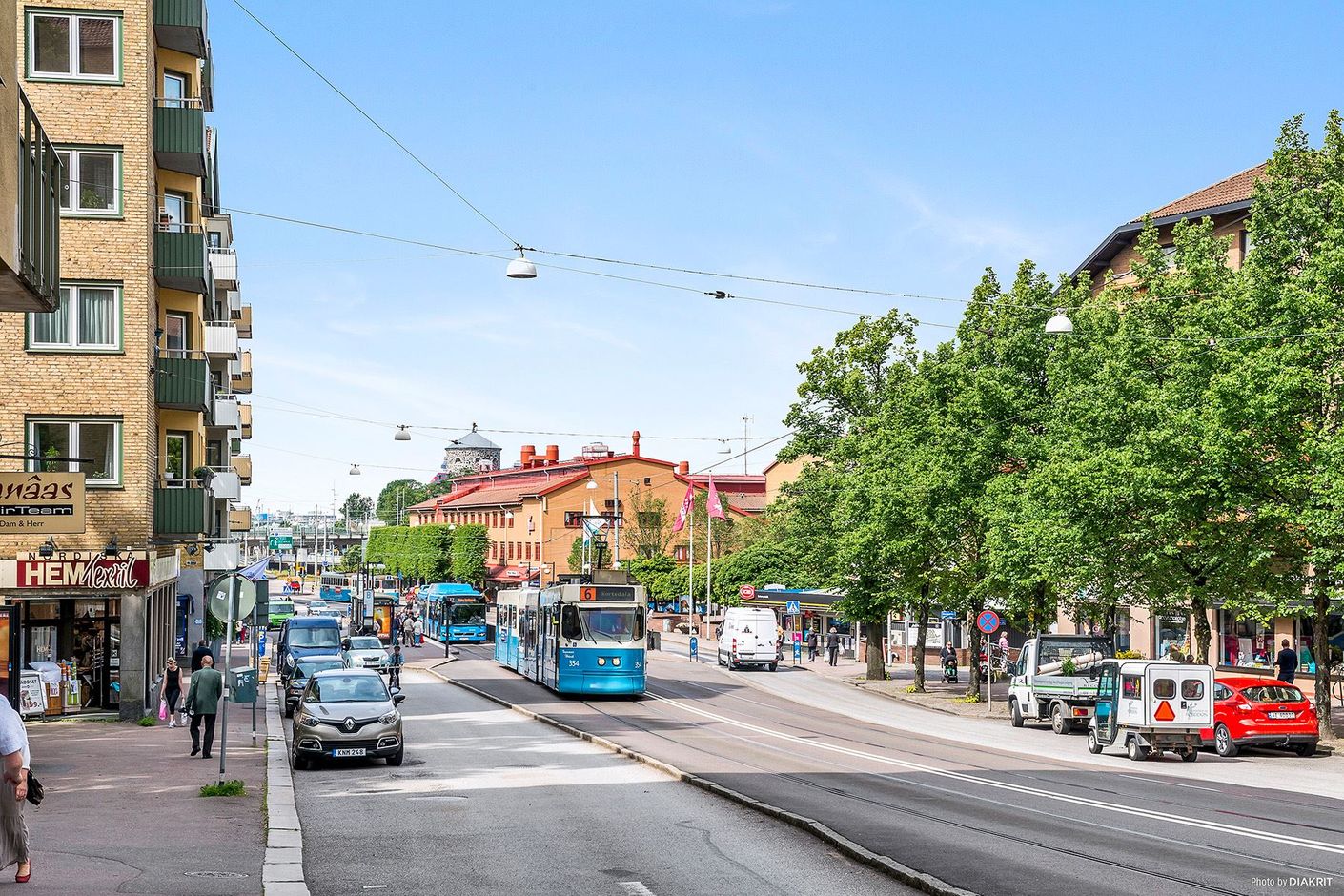 Nära till Olskrokens service och kommunikationer