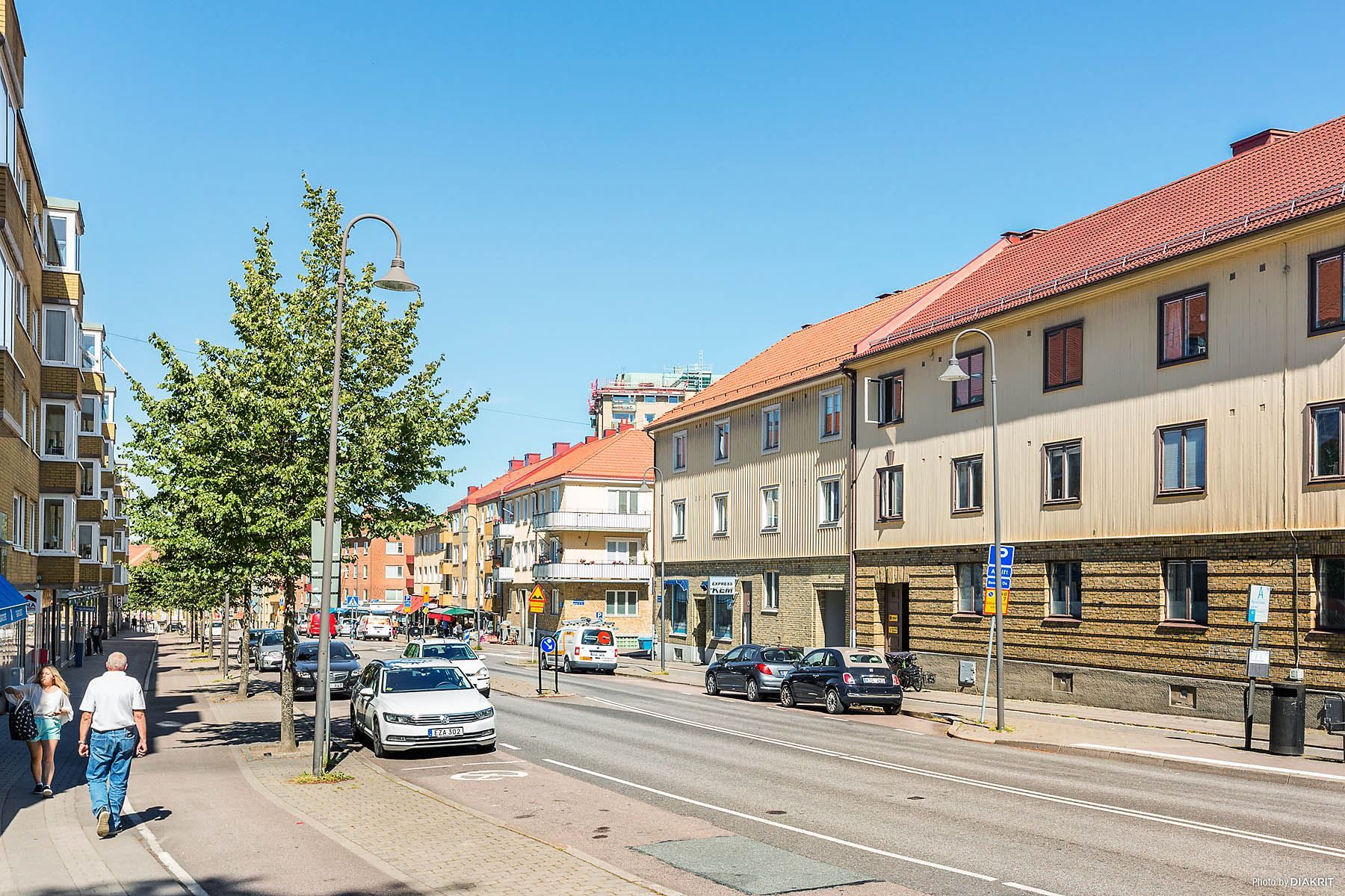 Ett stenkast från Danska vägen