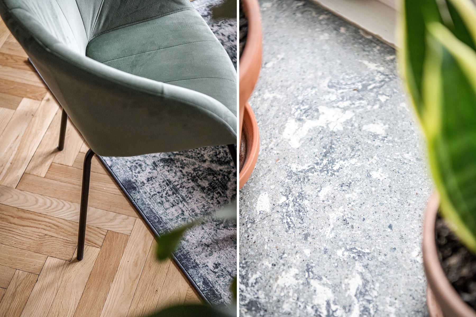 Vackra detaljer i lägenheten