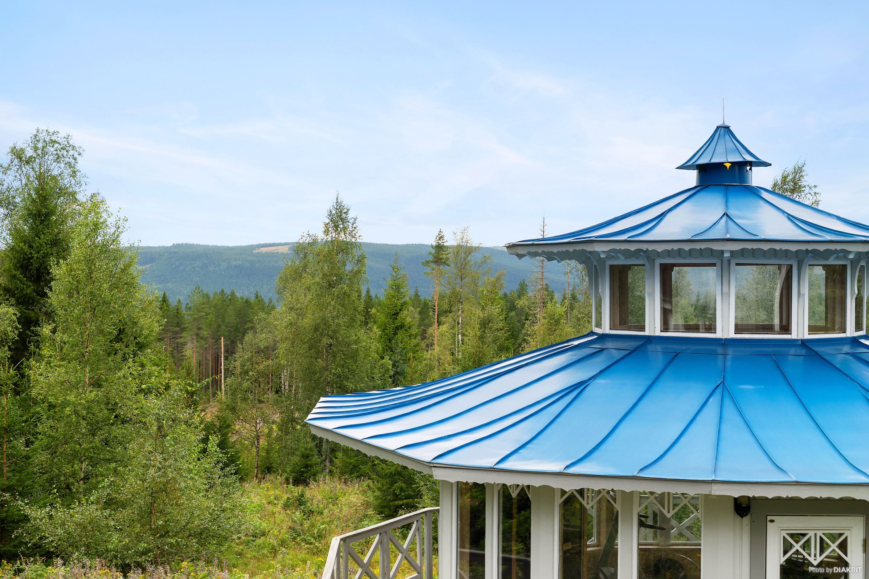 Utsikten från uteplatsen