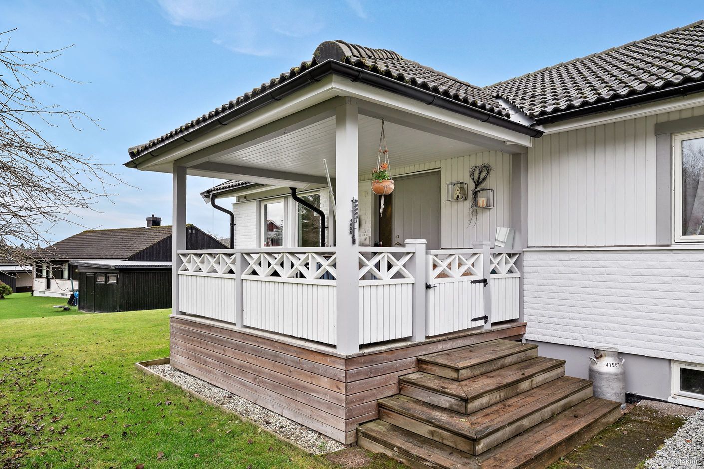 Veranda för morgonsol