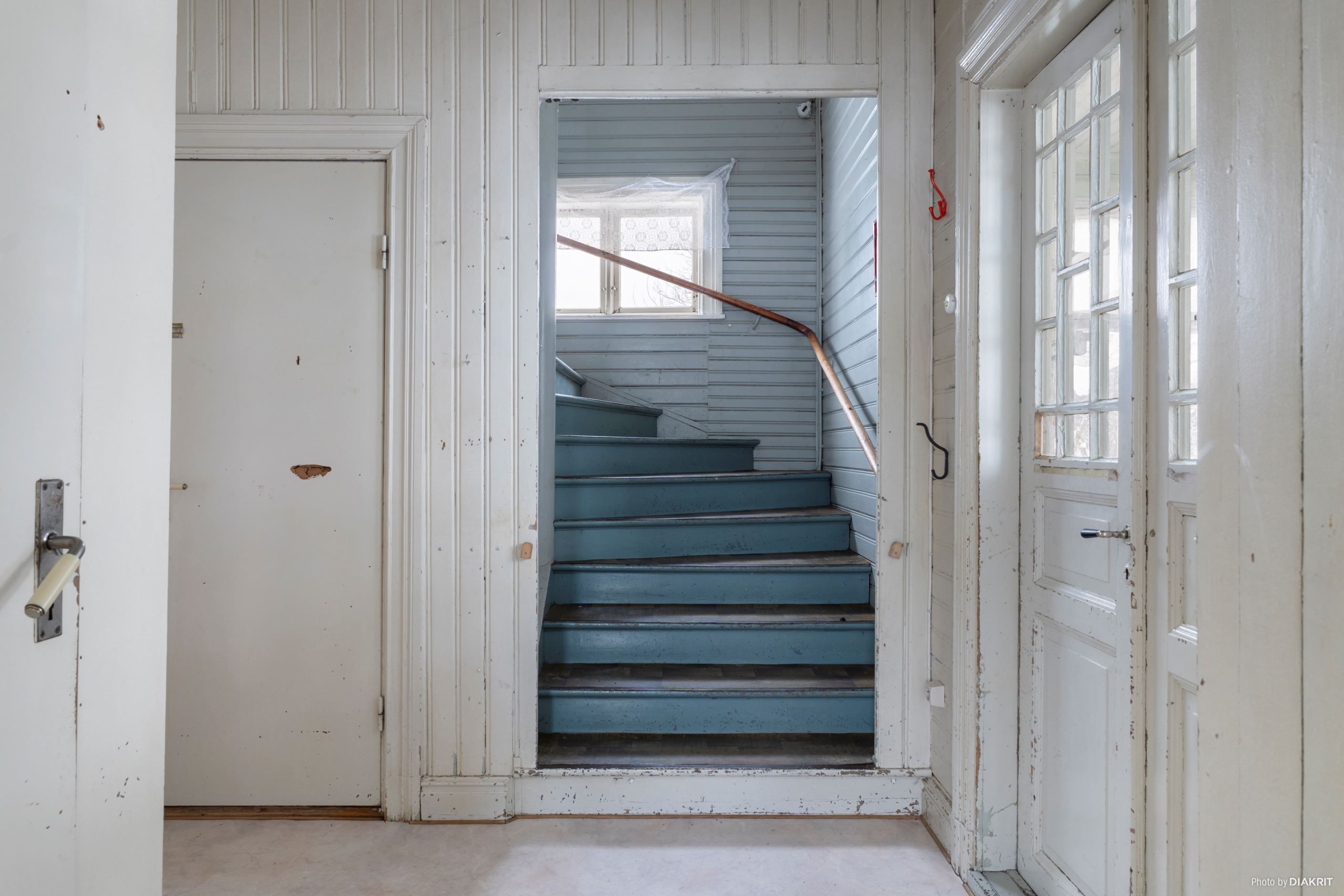 Trappa upp till övre plan