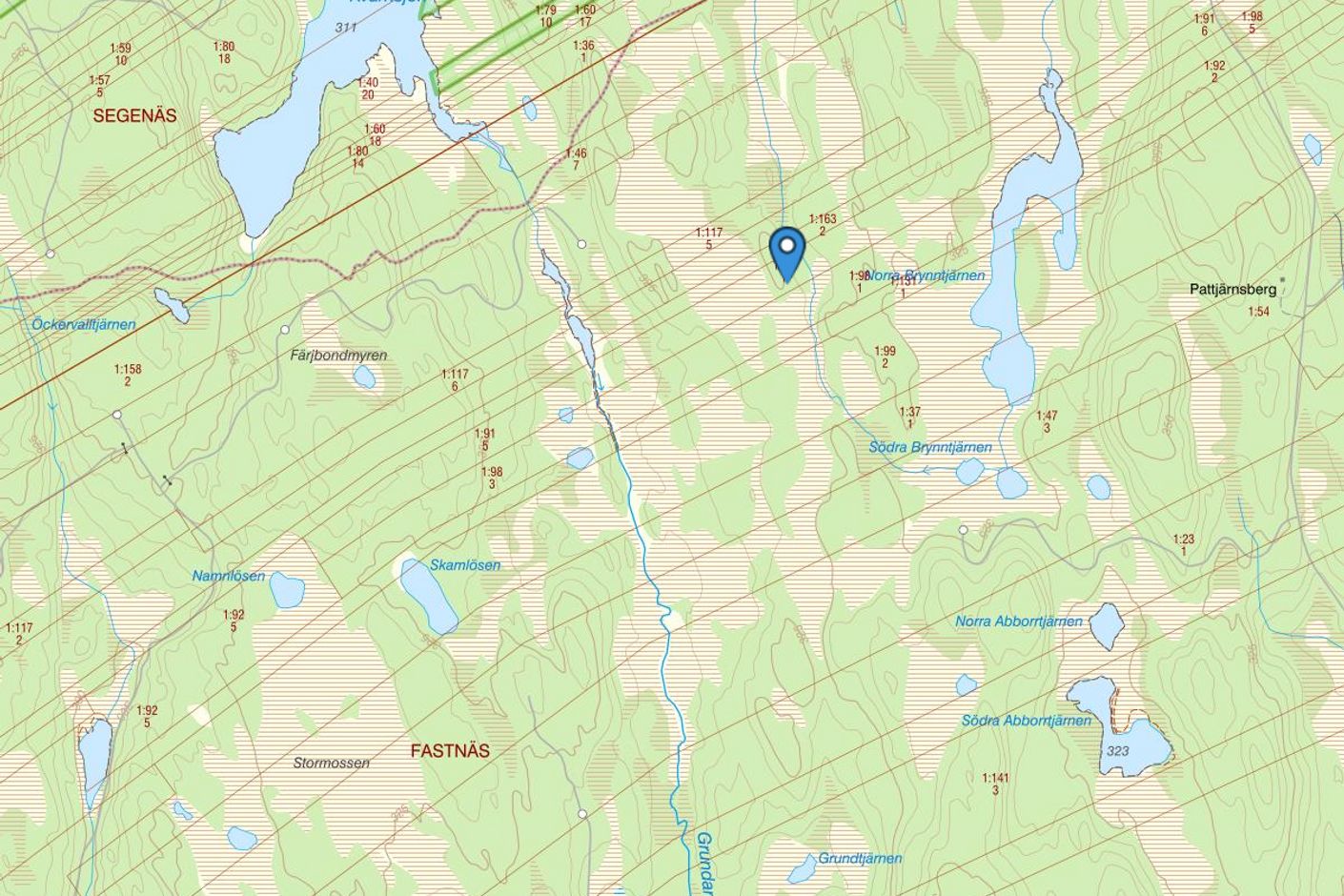 Fastighetskarta, se Skogsbruksplan