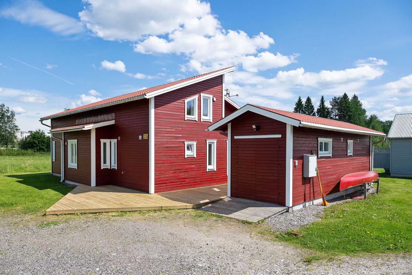Husets framsida