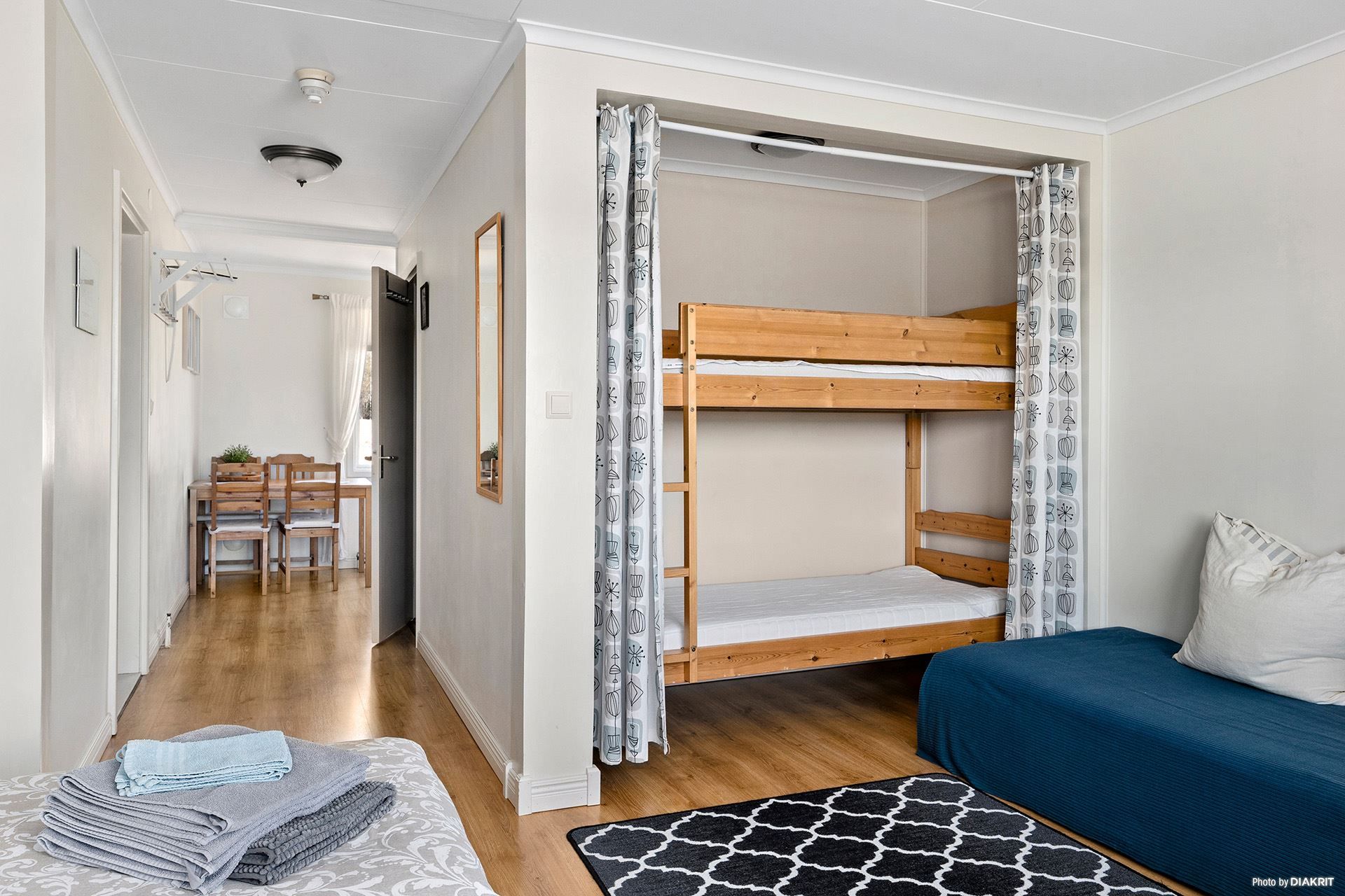 B&B Sovrum med våningssäng