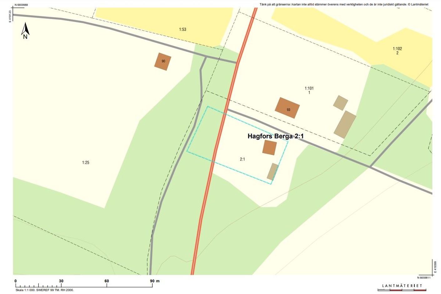 Fastighetsgränsen