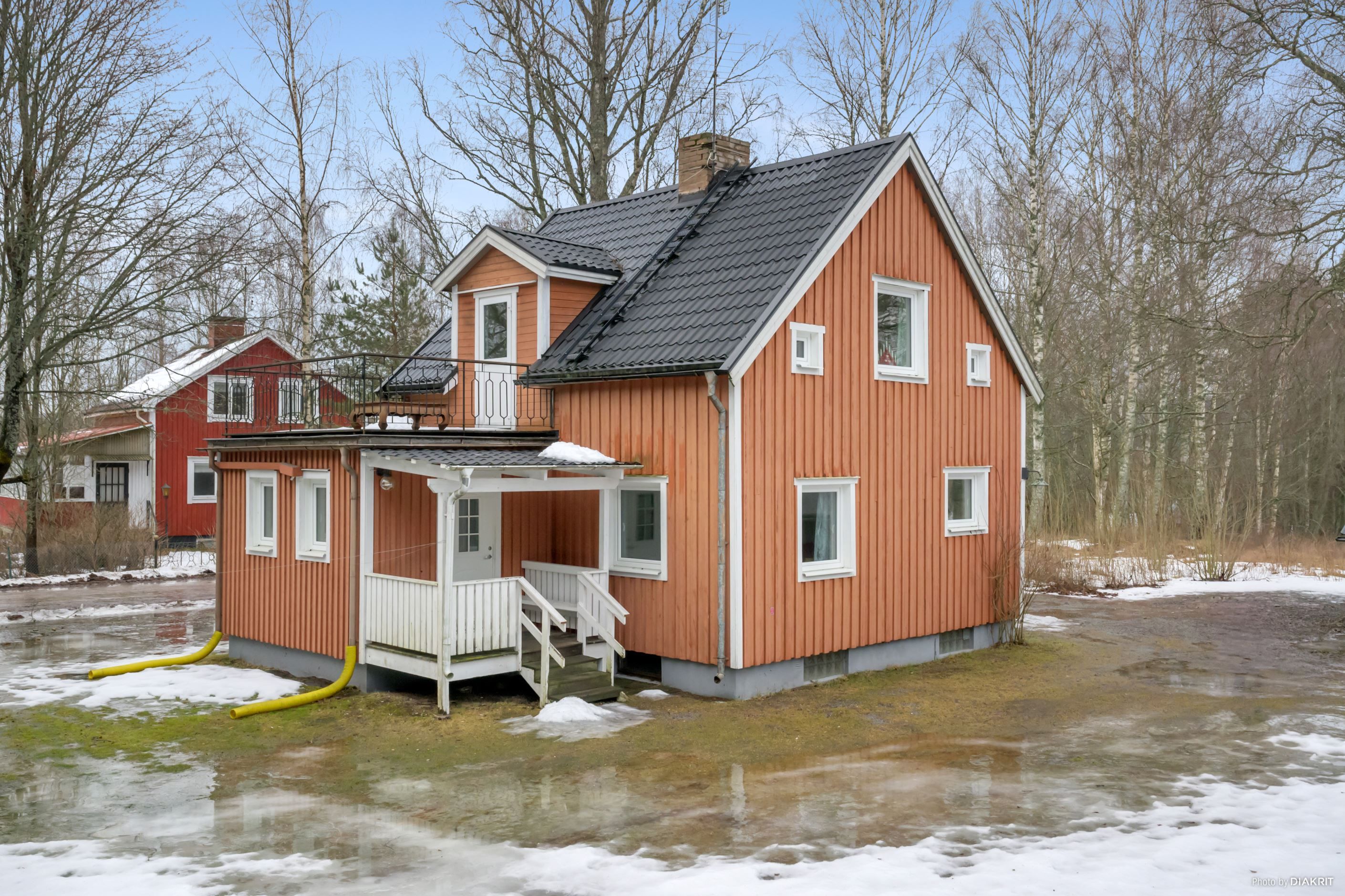 Framsidan av huset
