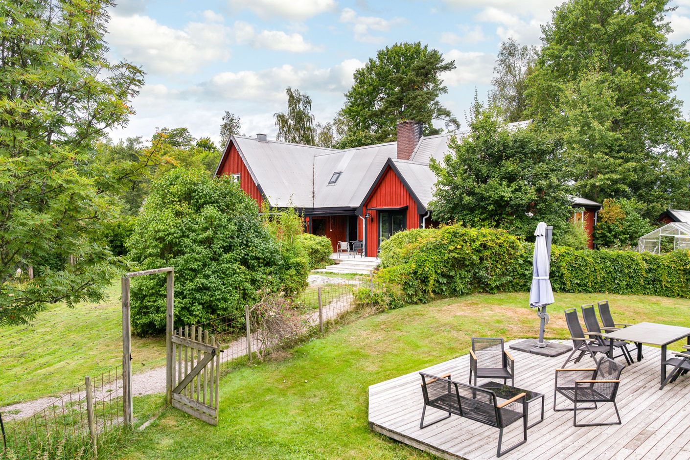 Miljön mellan bostäderna