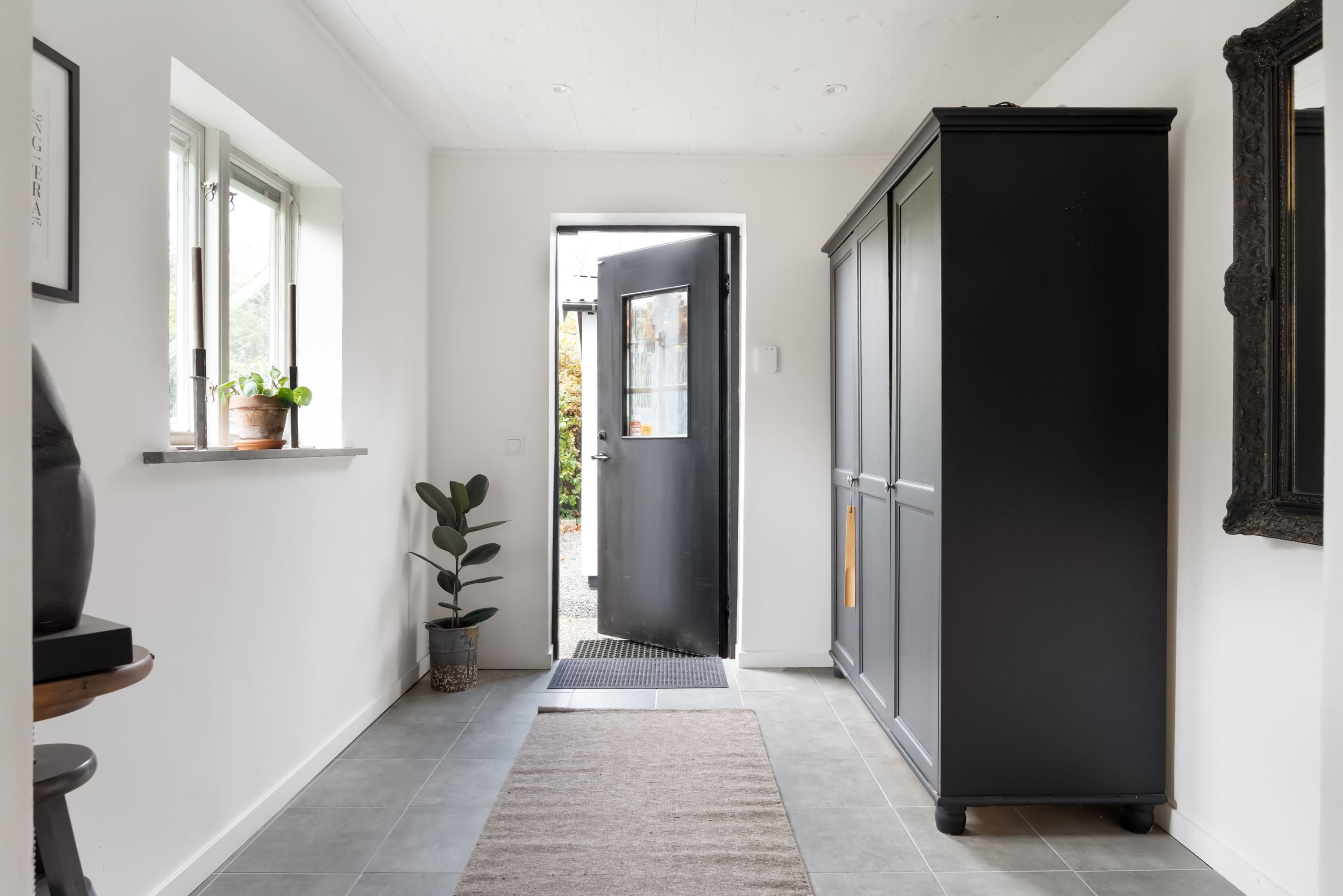 Fräsch klinkerlagd hall