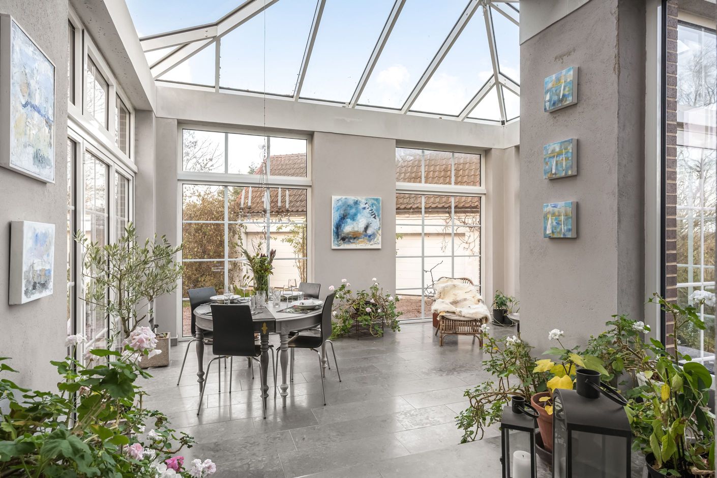 Wow wow wow vilken vinterträdgård!