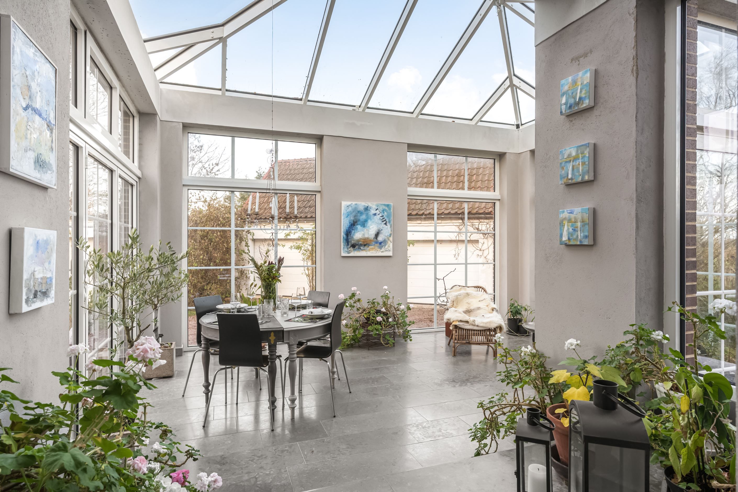 Wow wow wow vilken vinterträdgård!