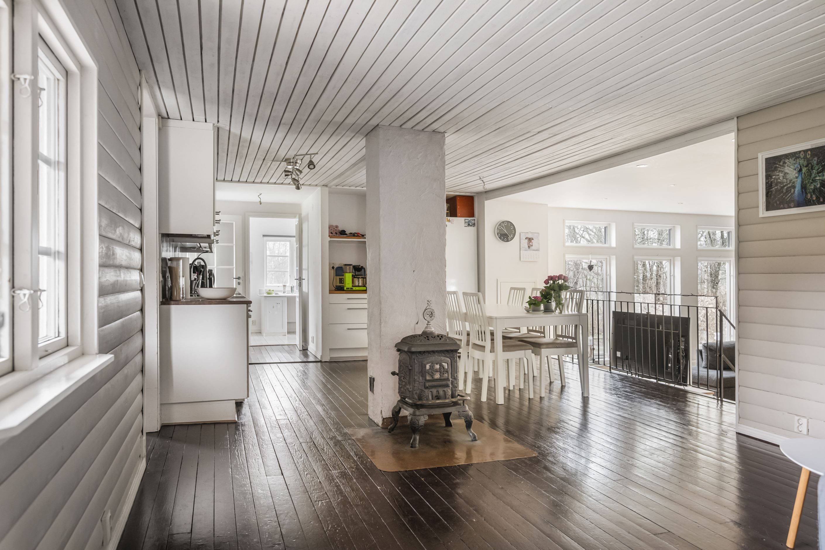 Supermysigt hem där det lantliga möter det moderna