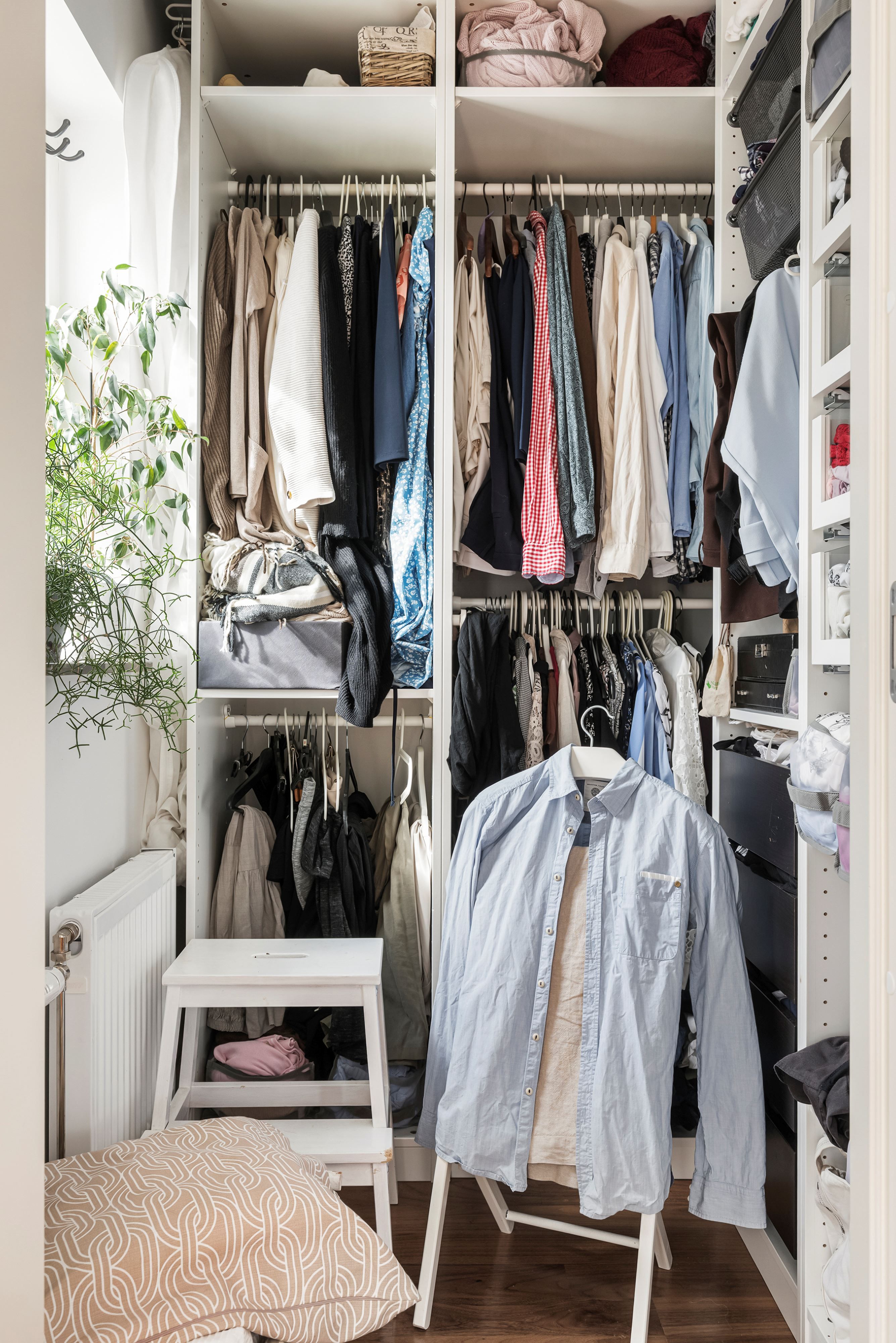 Klädkammre i sovrum 1