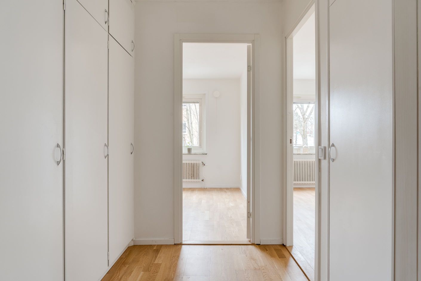Hall med garderober