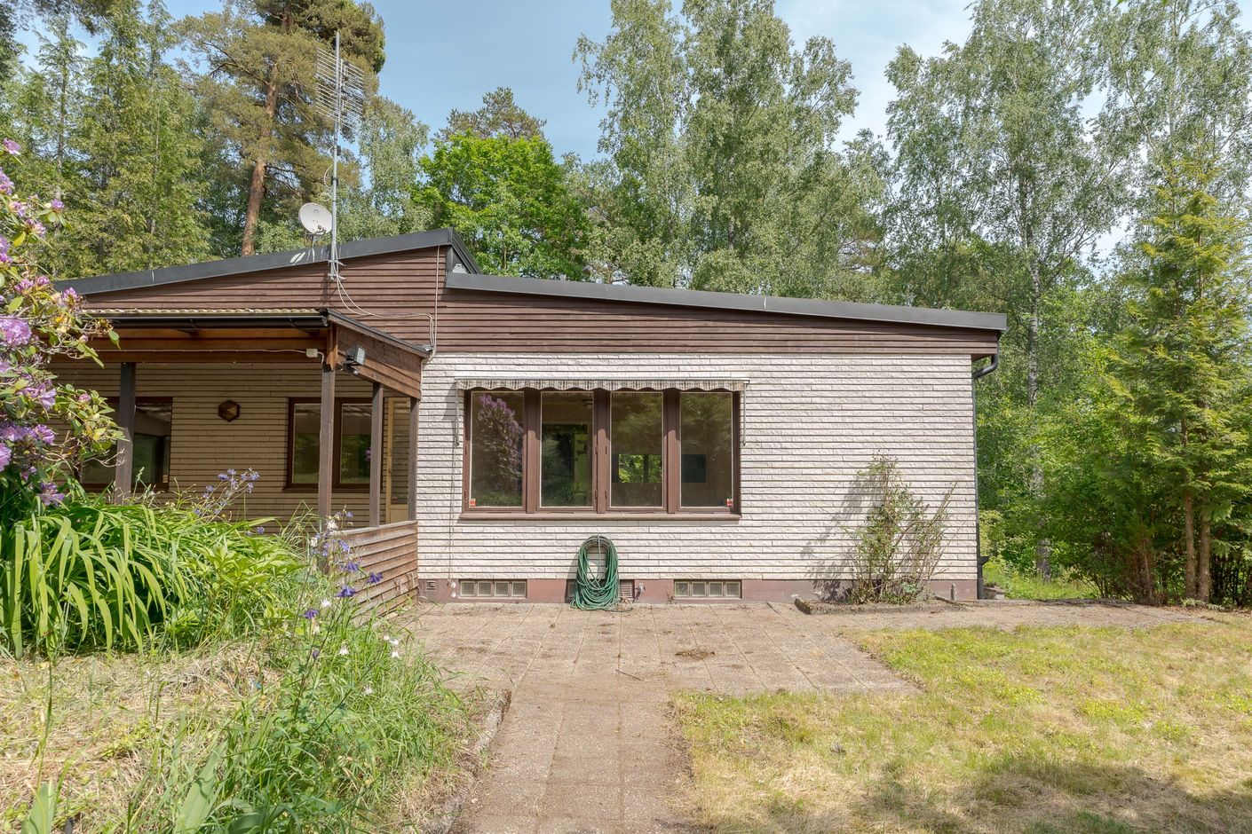 Baksida med söderläge