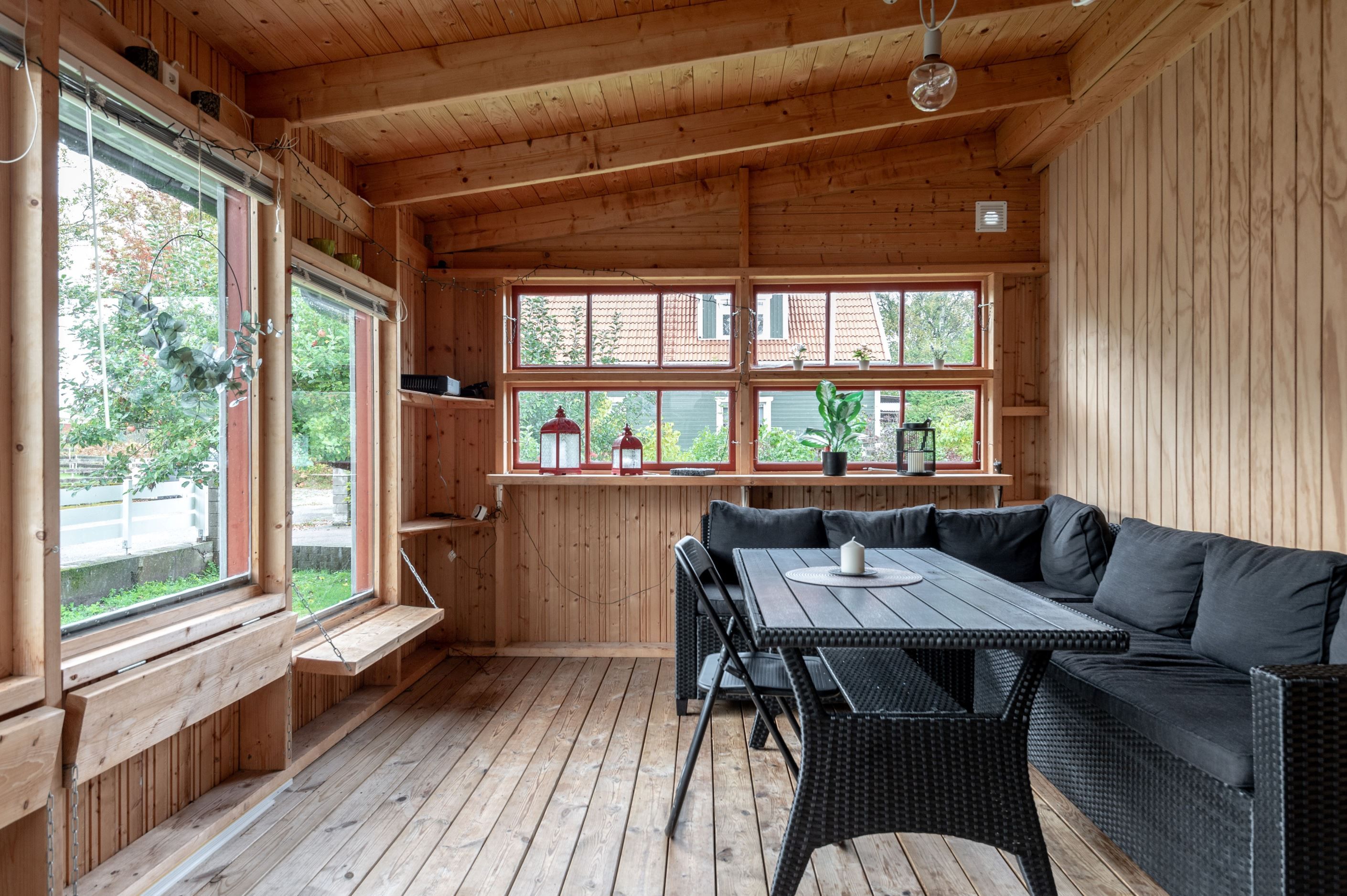 Veranda på framsidan