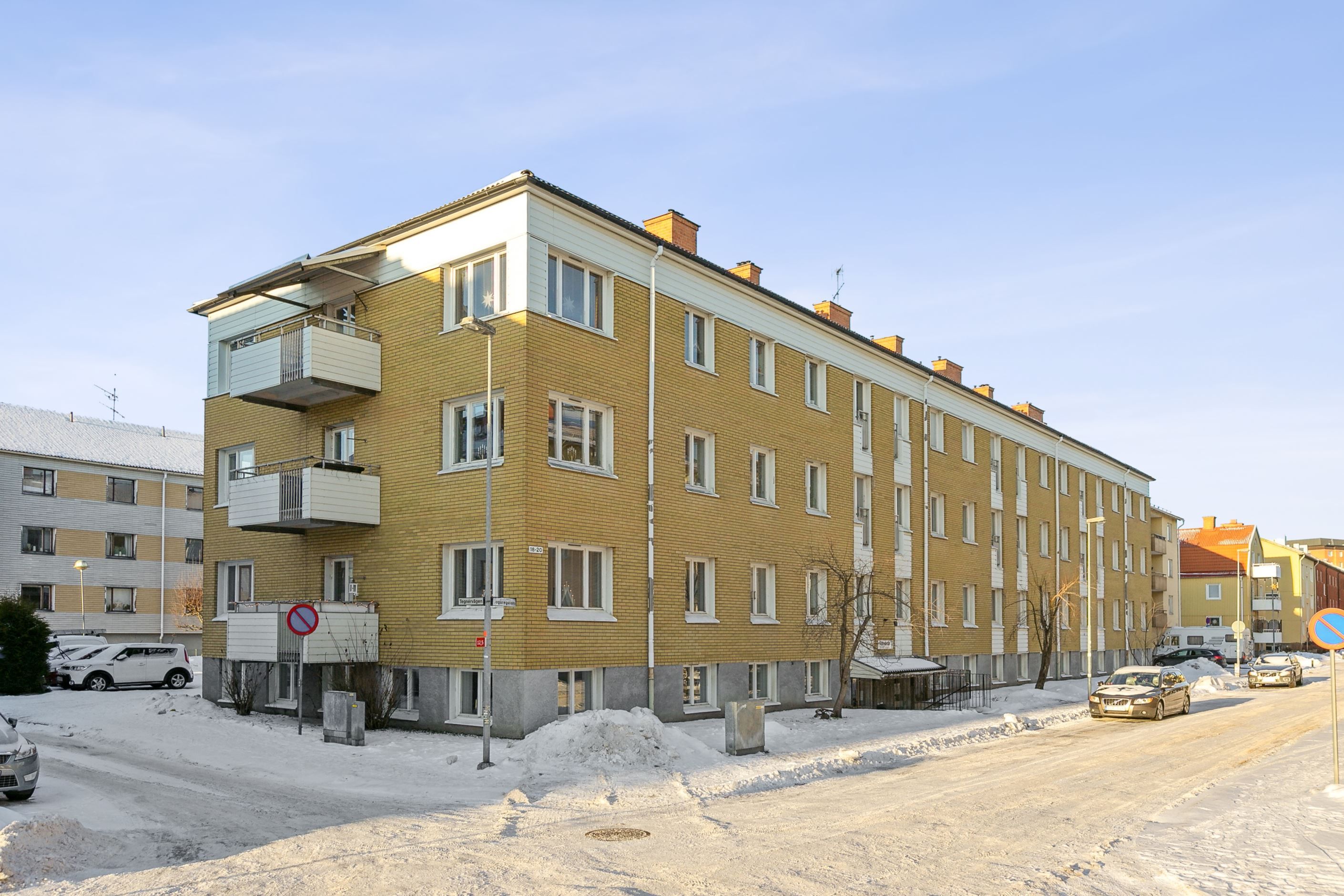 Jägaregatan 18 A!