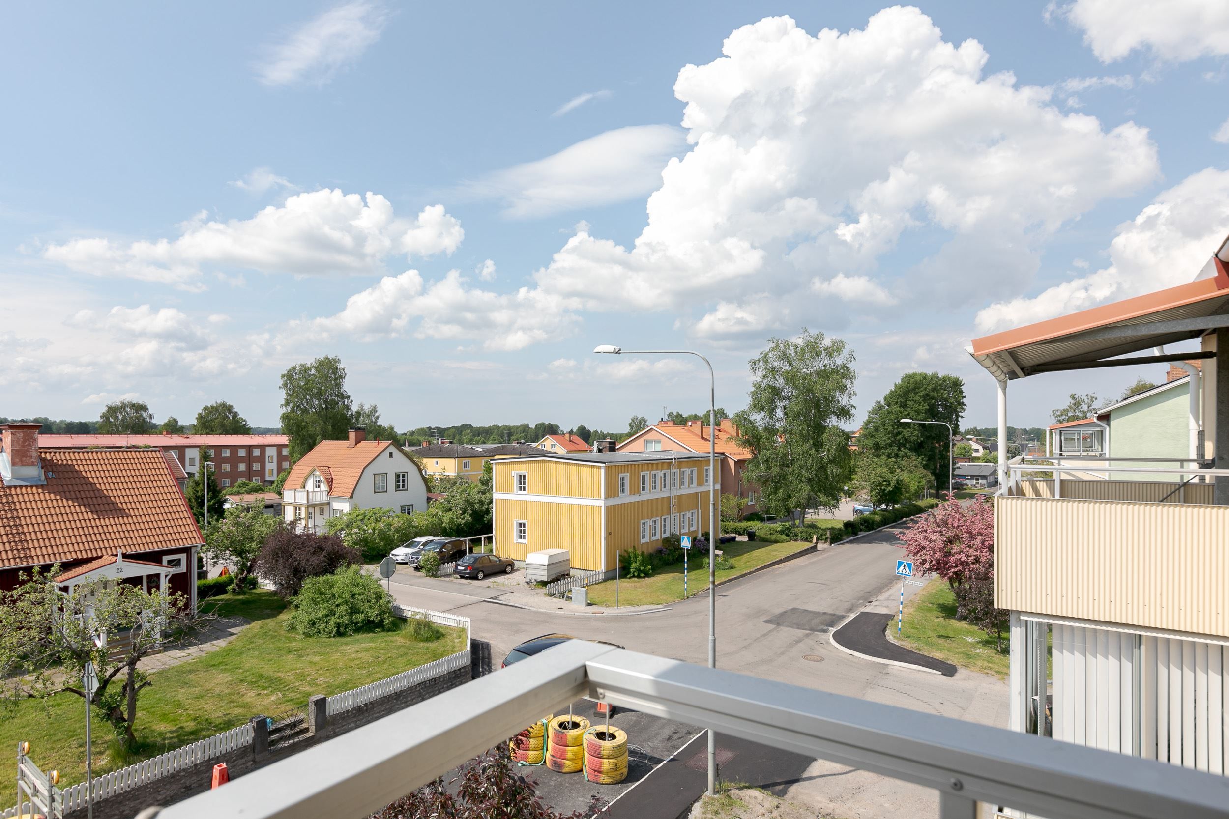 Vy från balkongen