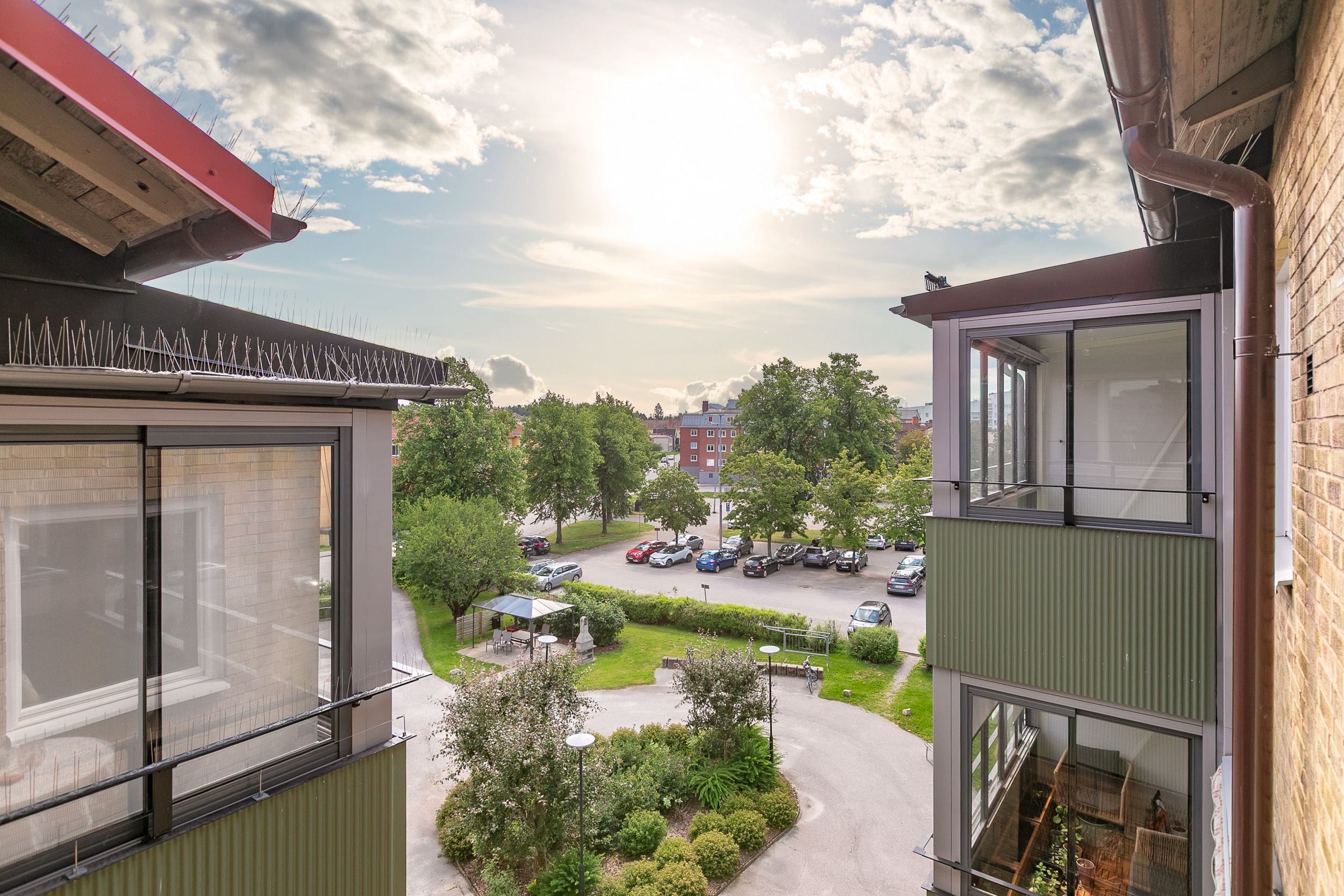 Vy mot innergården