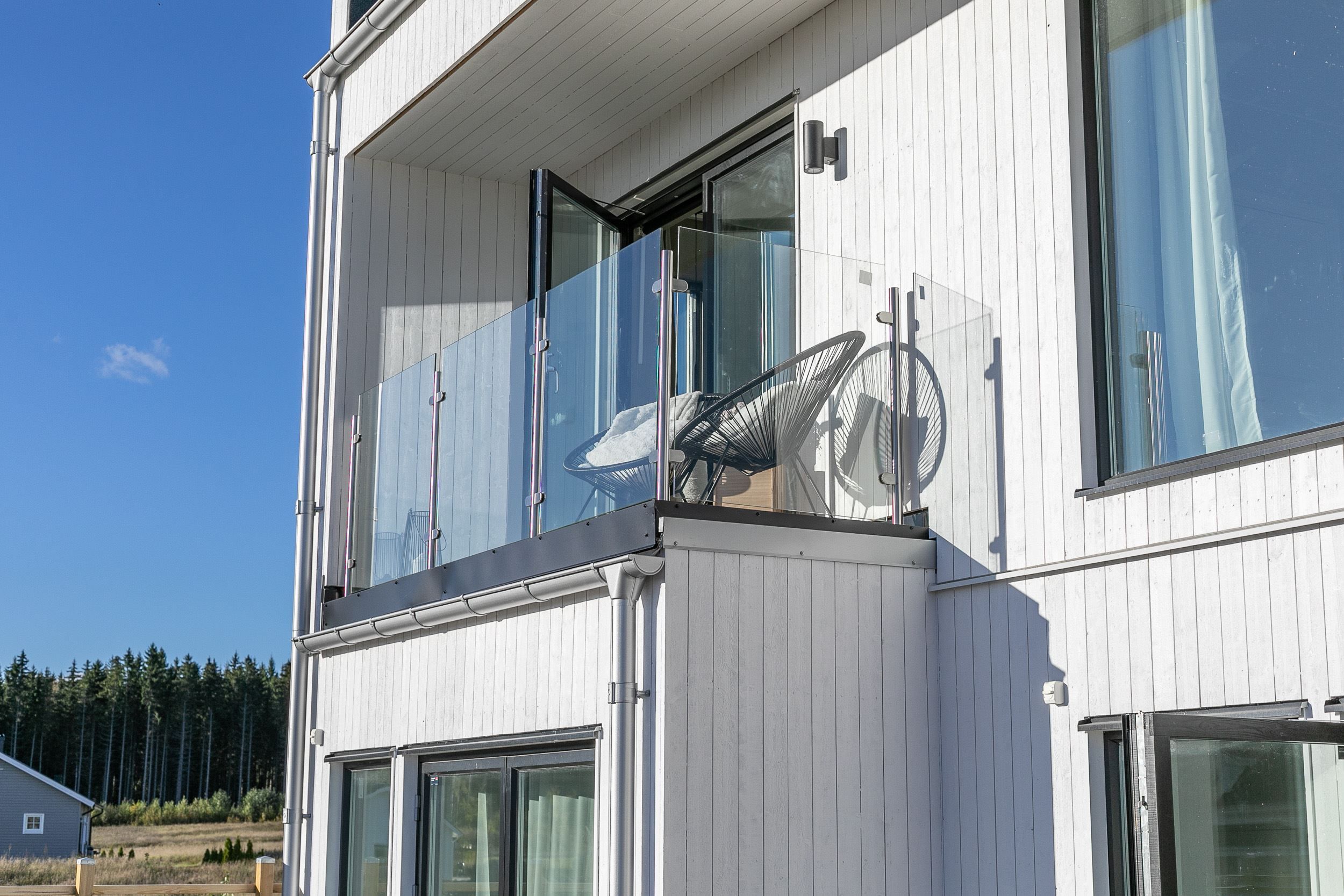 Balkong i söder