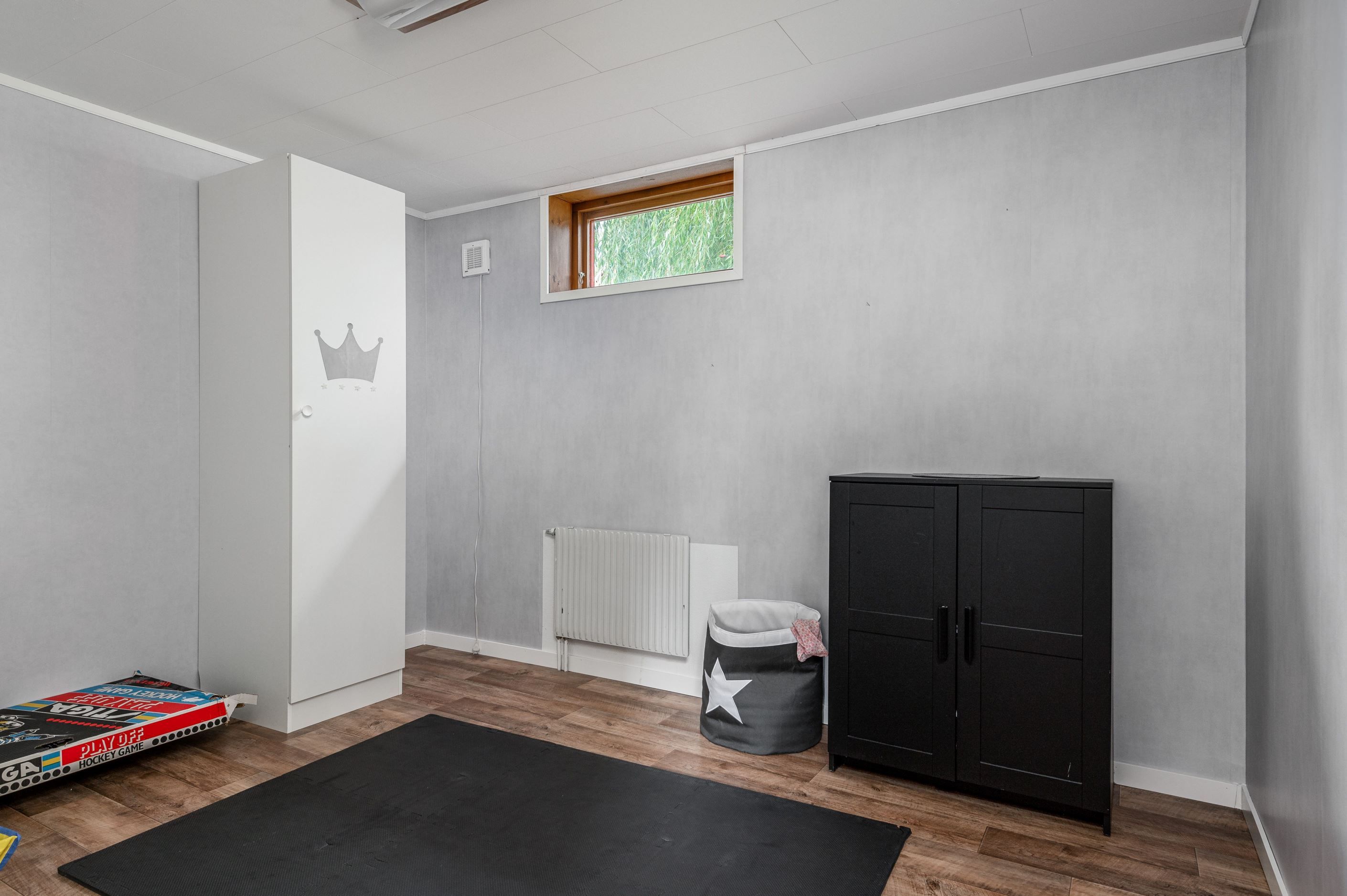 Sovrum, nedre plan