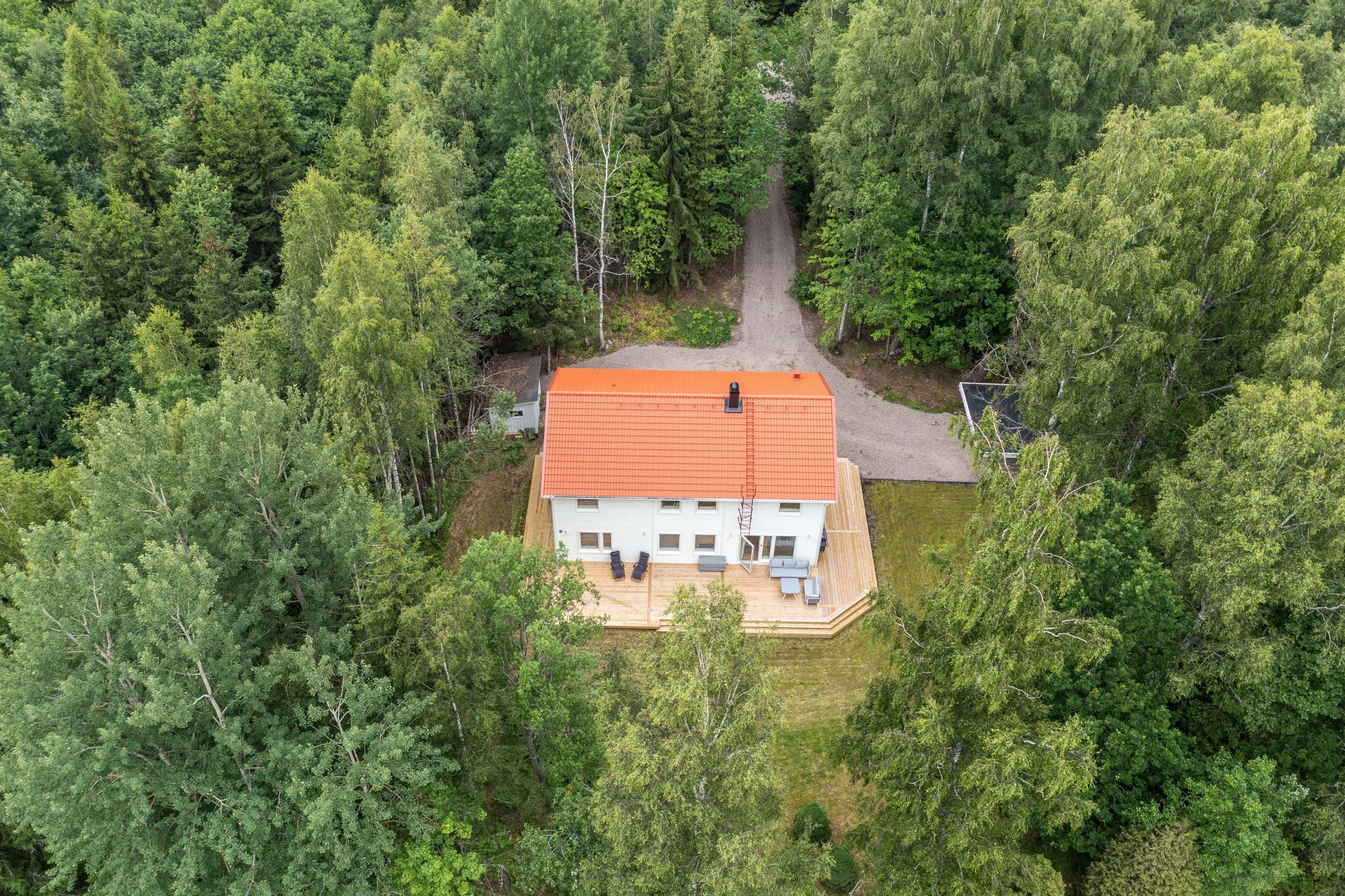 Vy över fastigheten