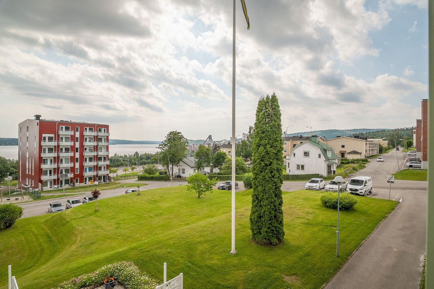 Vyn från balkongen