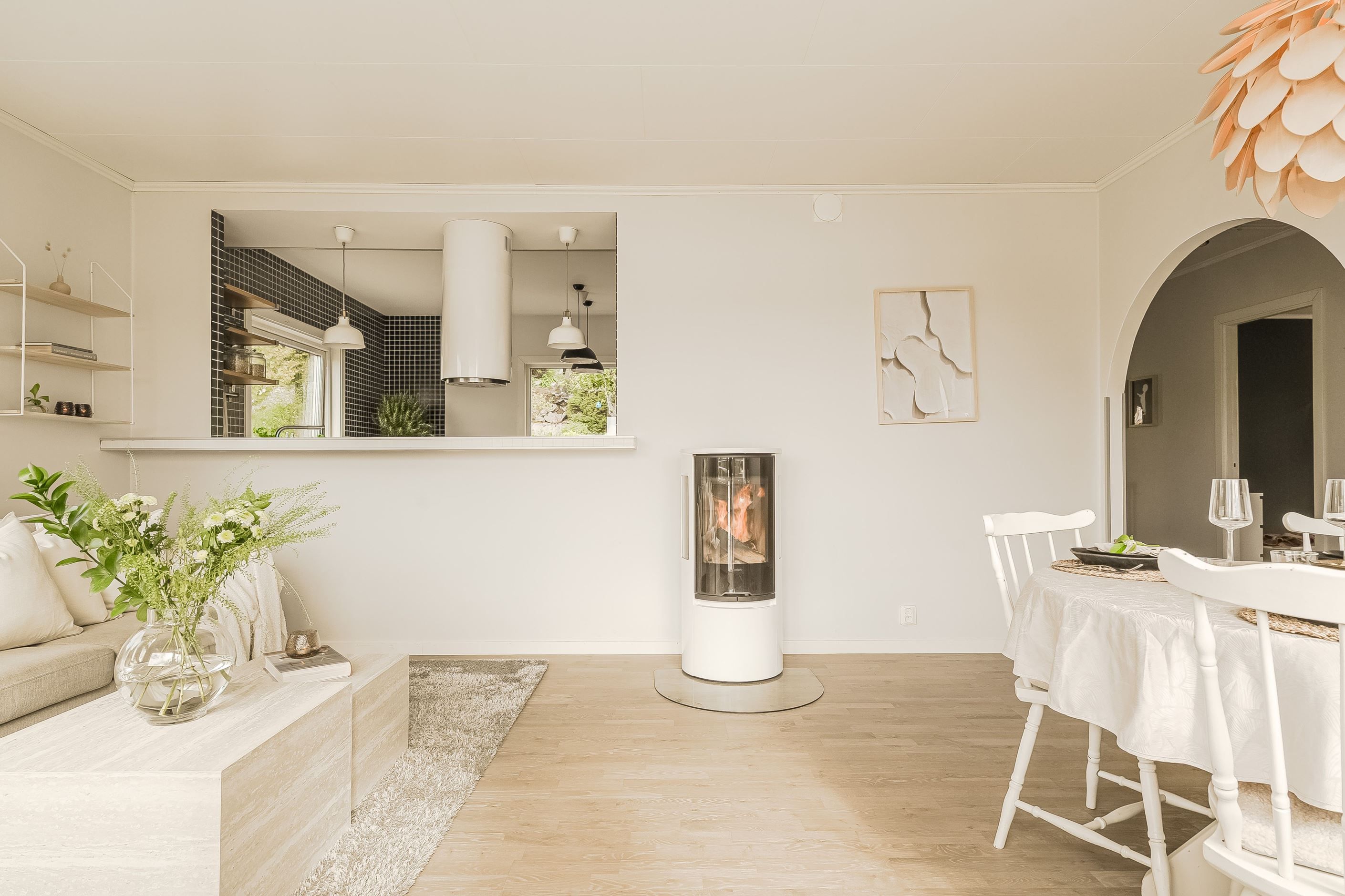 Matrum/Vardagstum med kamin