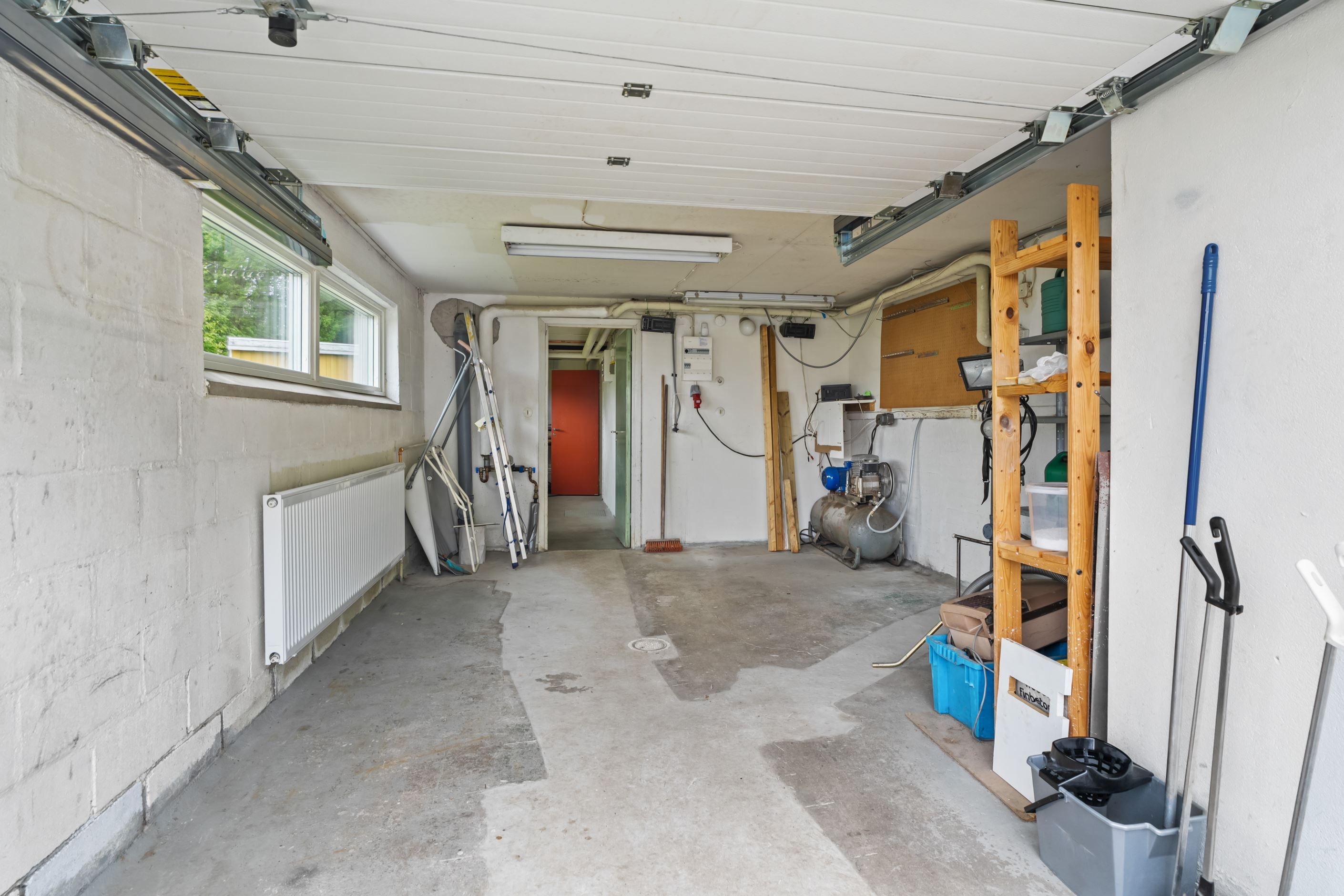 Garaget i källaren