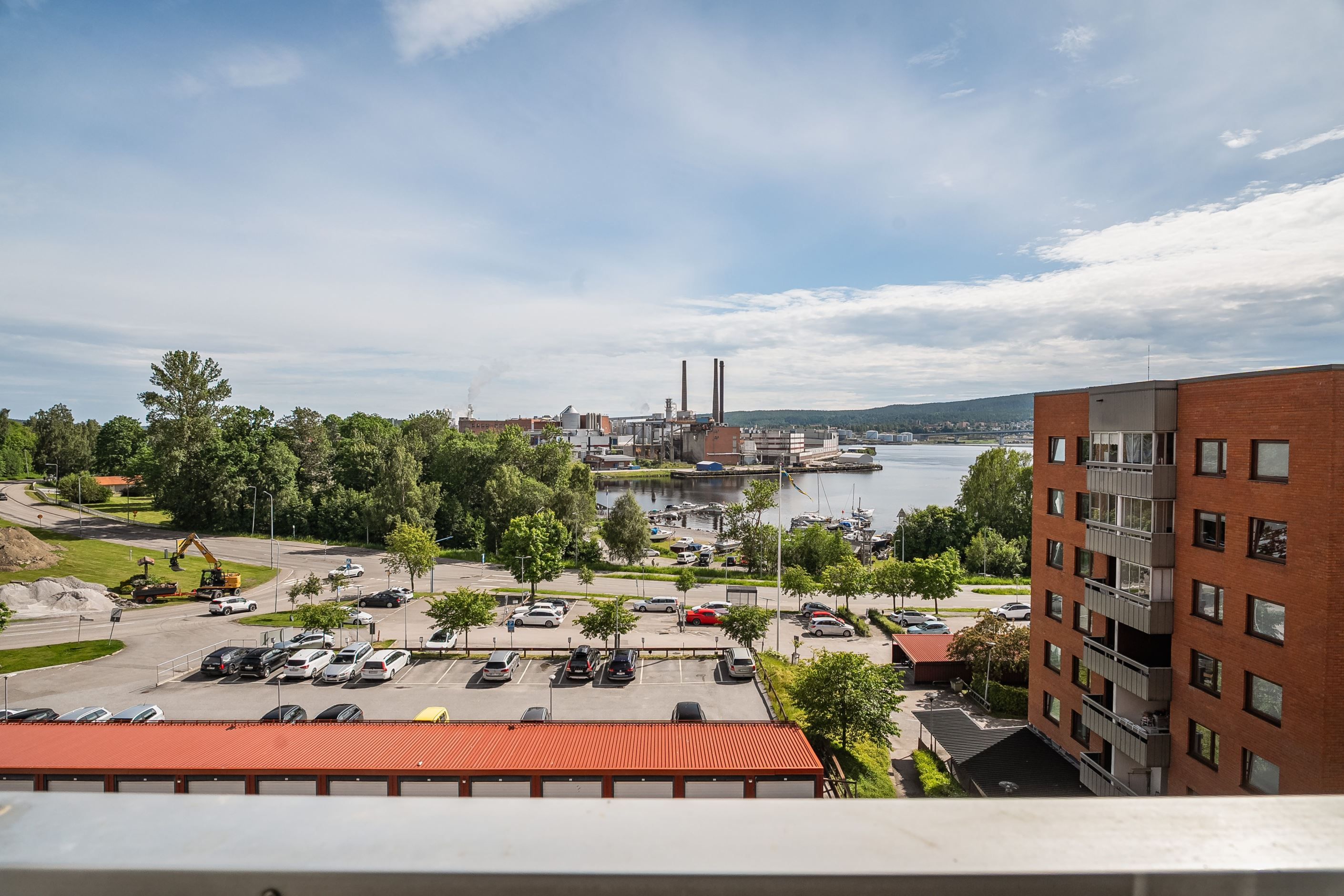 Vy från balkongen
