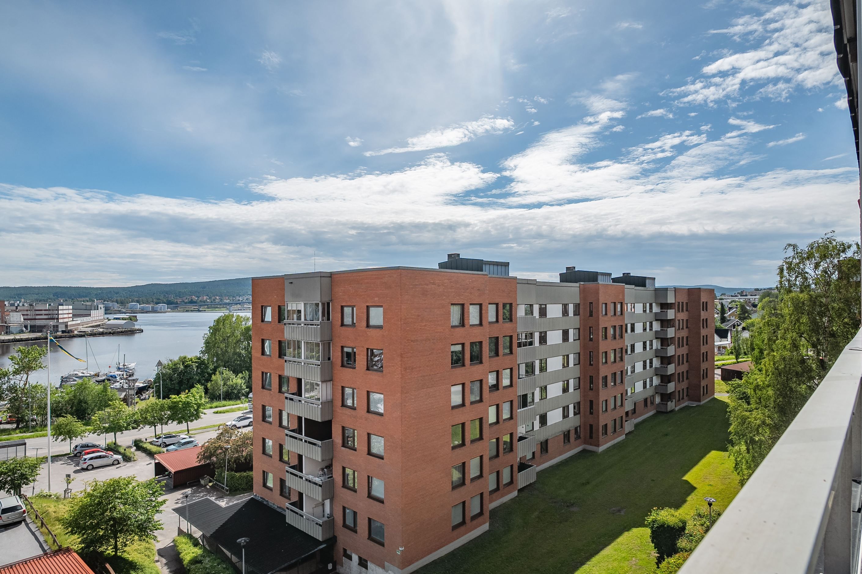 Vy från balkongen