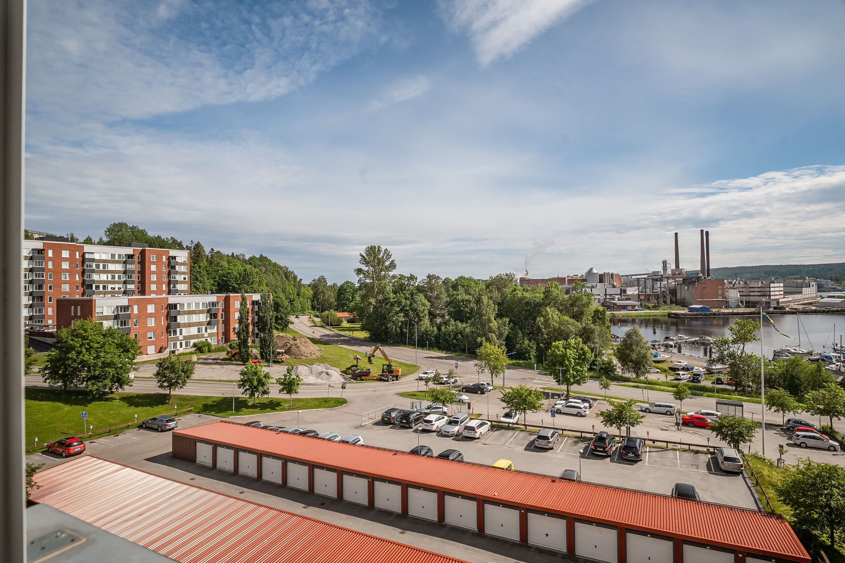 Vy från balkongen