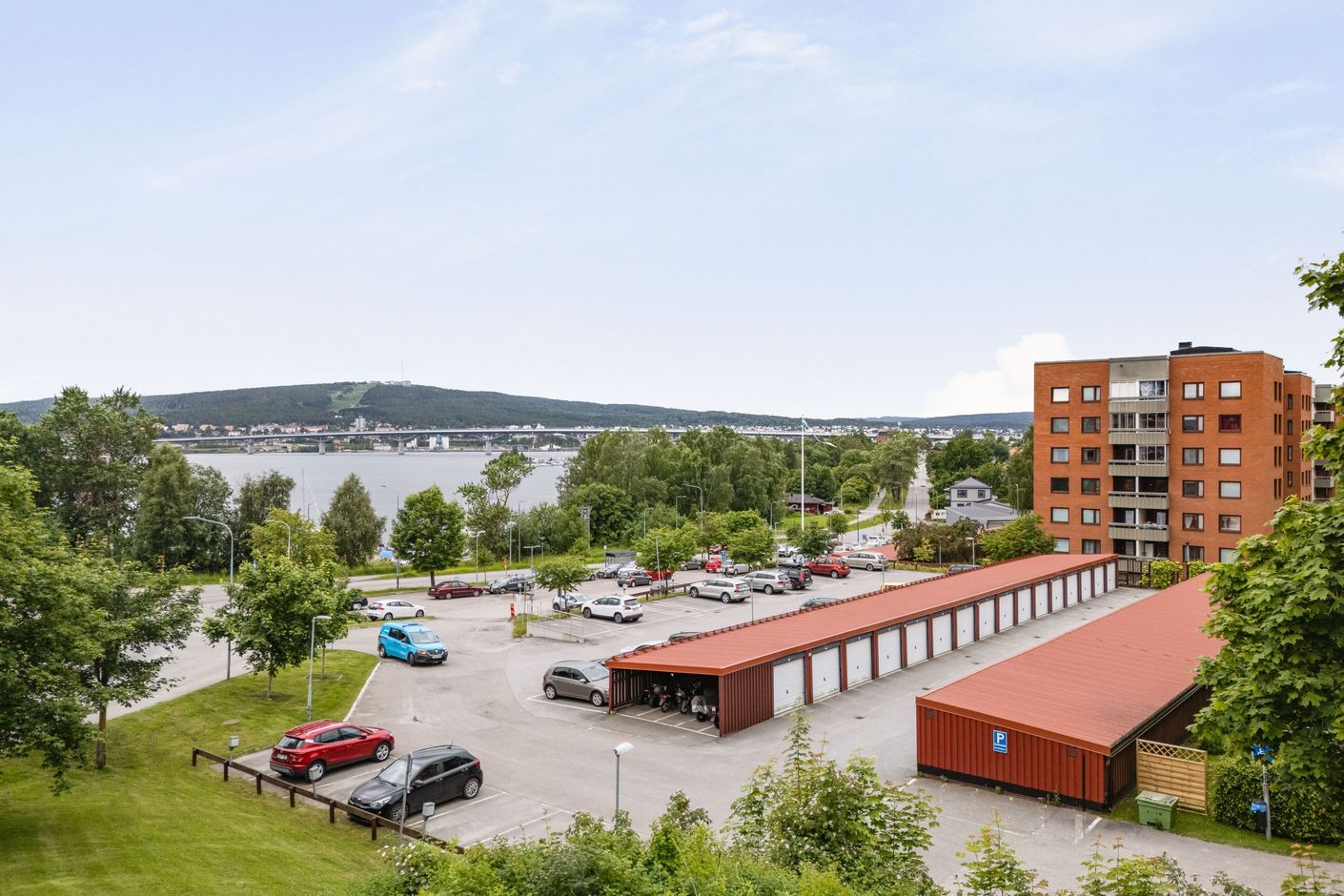 Vy från balkongen