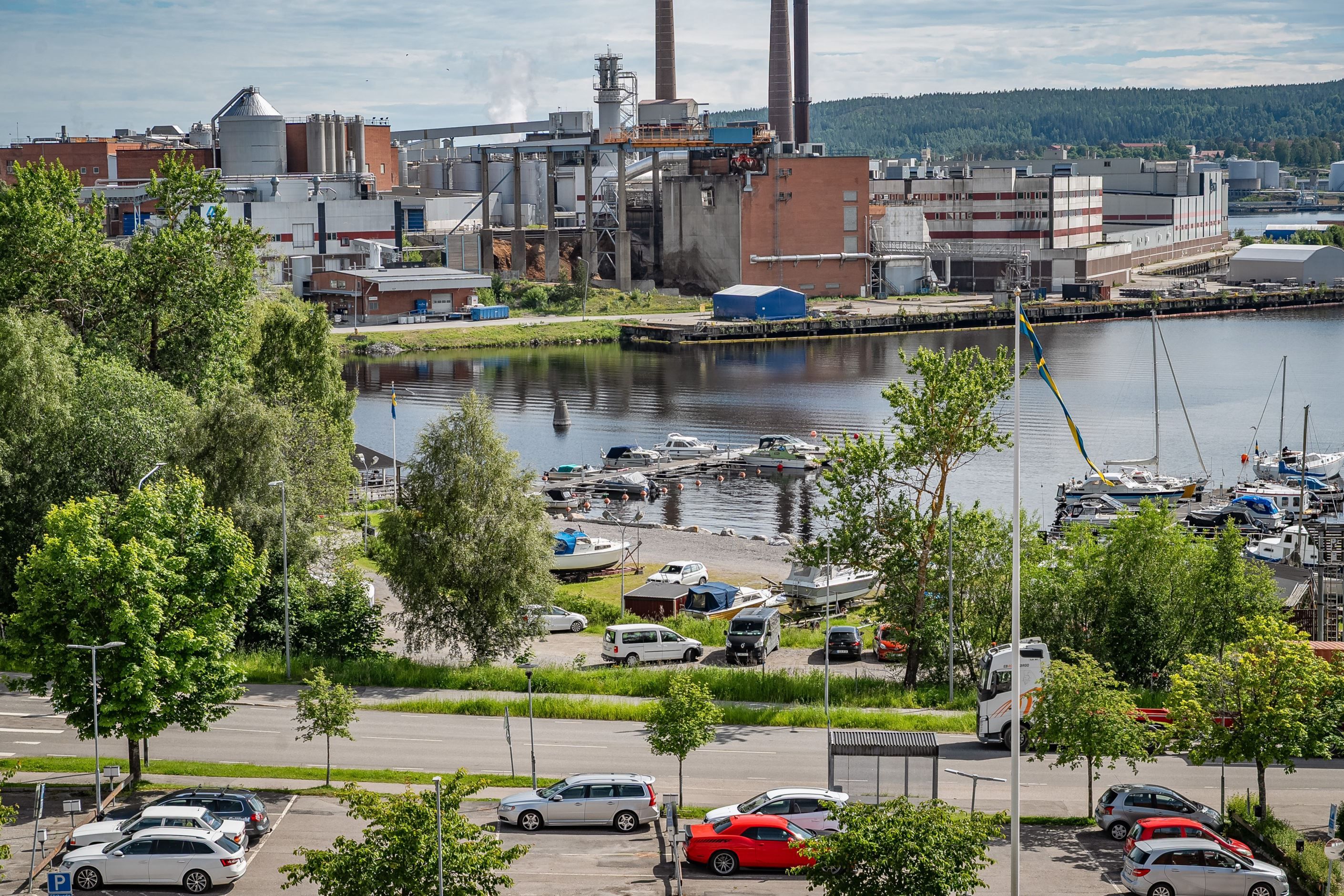 Vy från balkongen