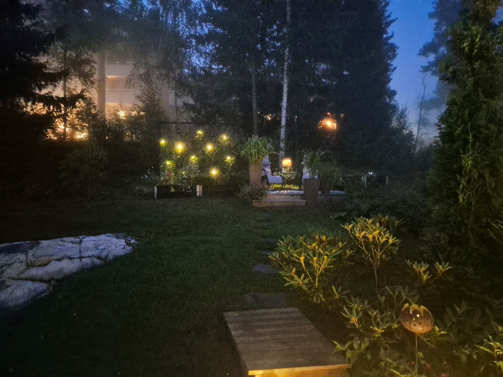 Säljarens egna kvällsbild