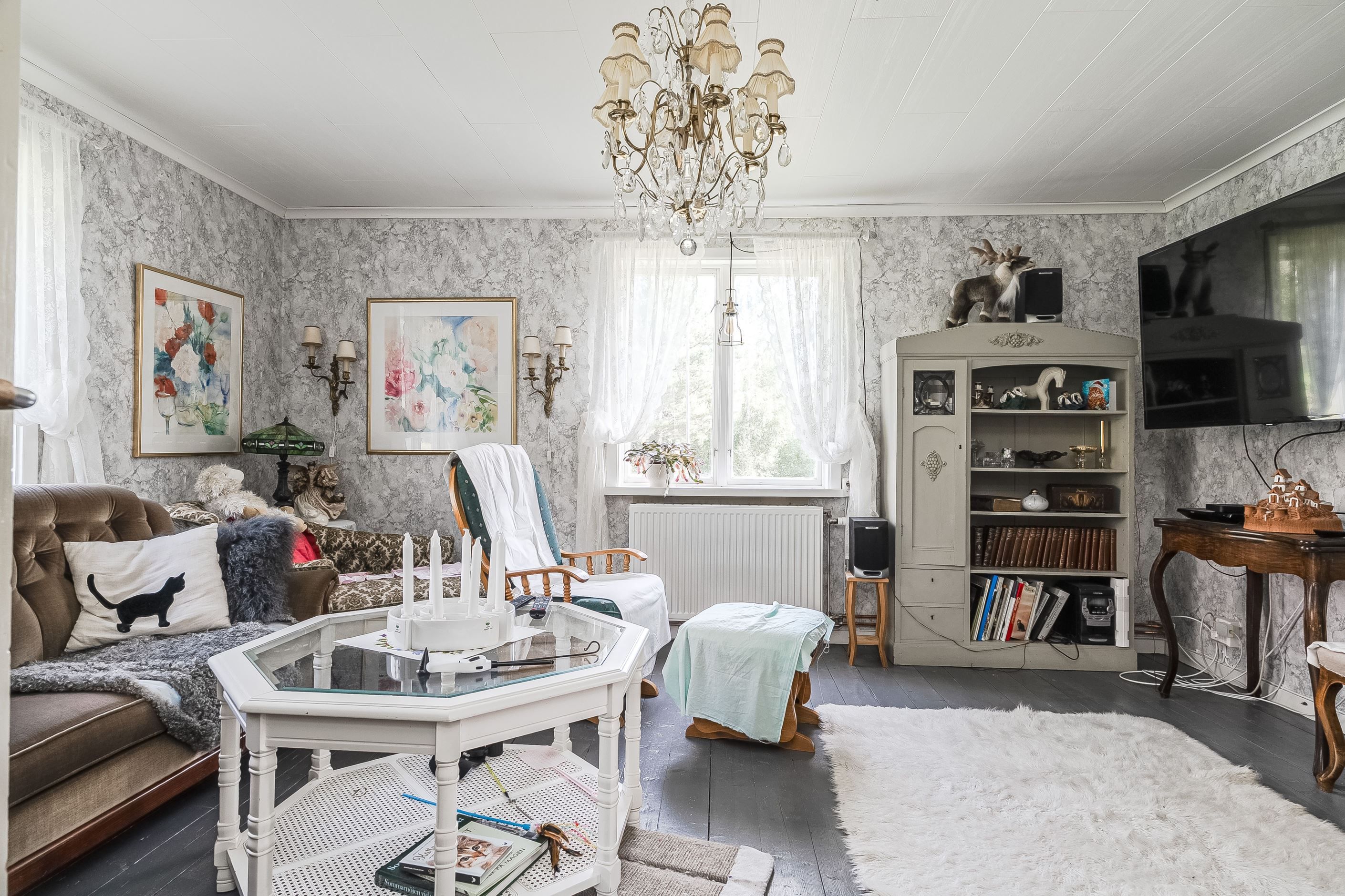 Vardagsrum i Gårdshuset