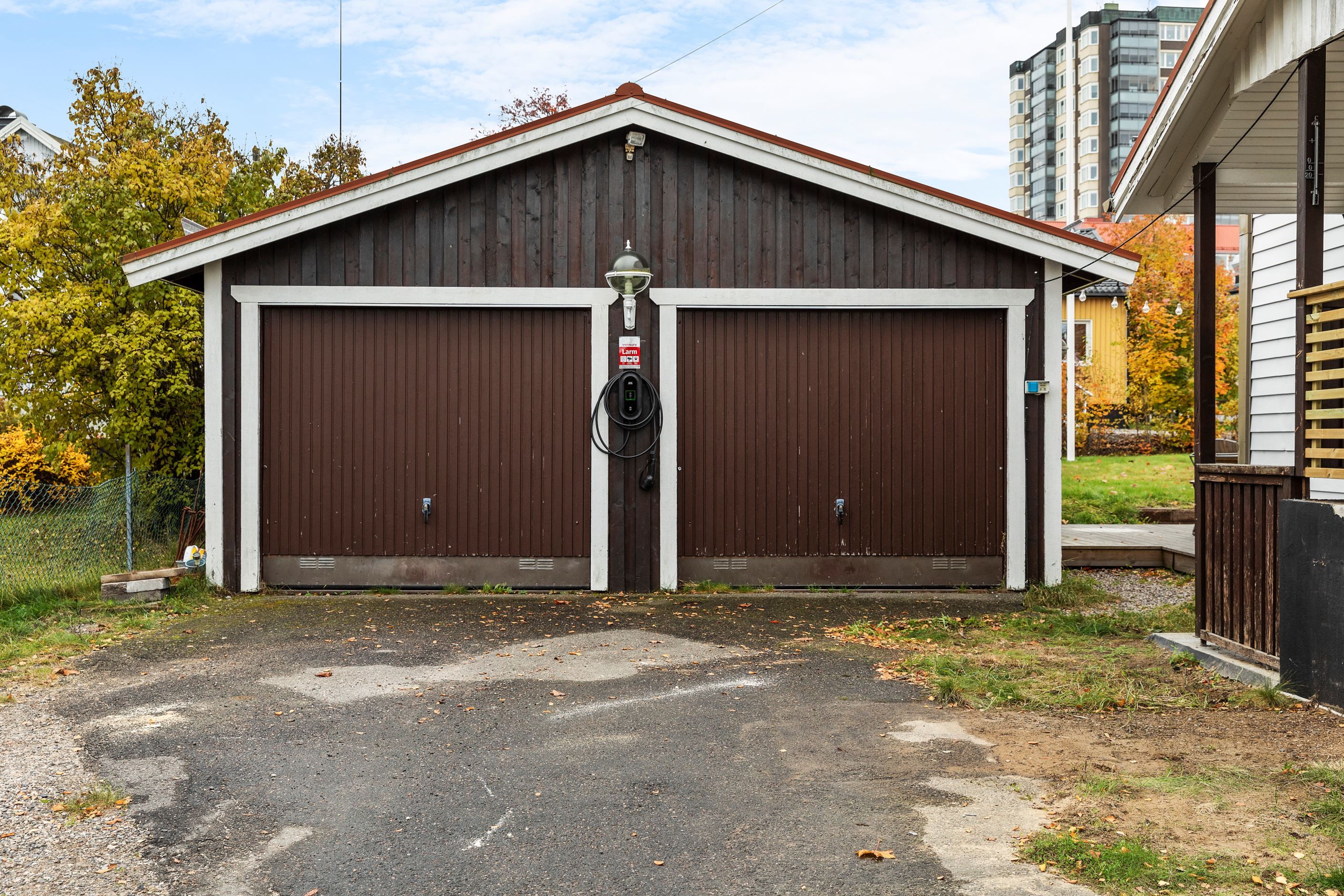 Dubbel garaget