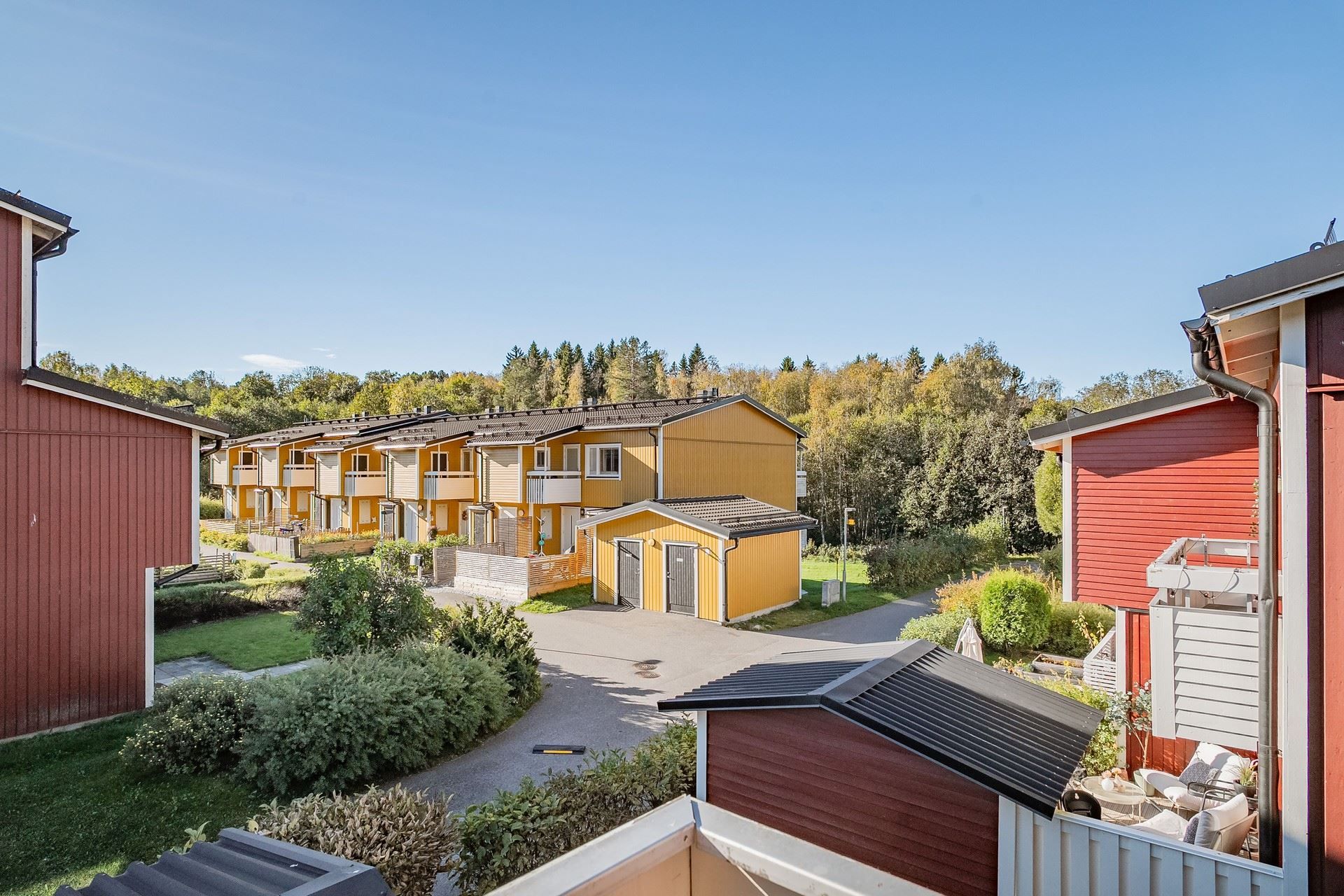 Balkong med utsikt