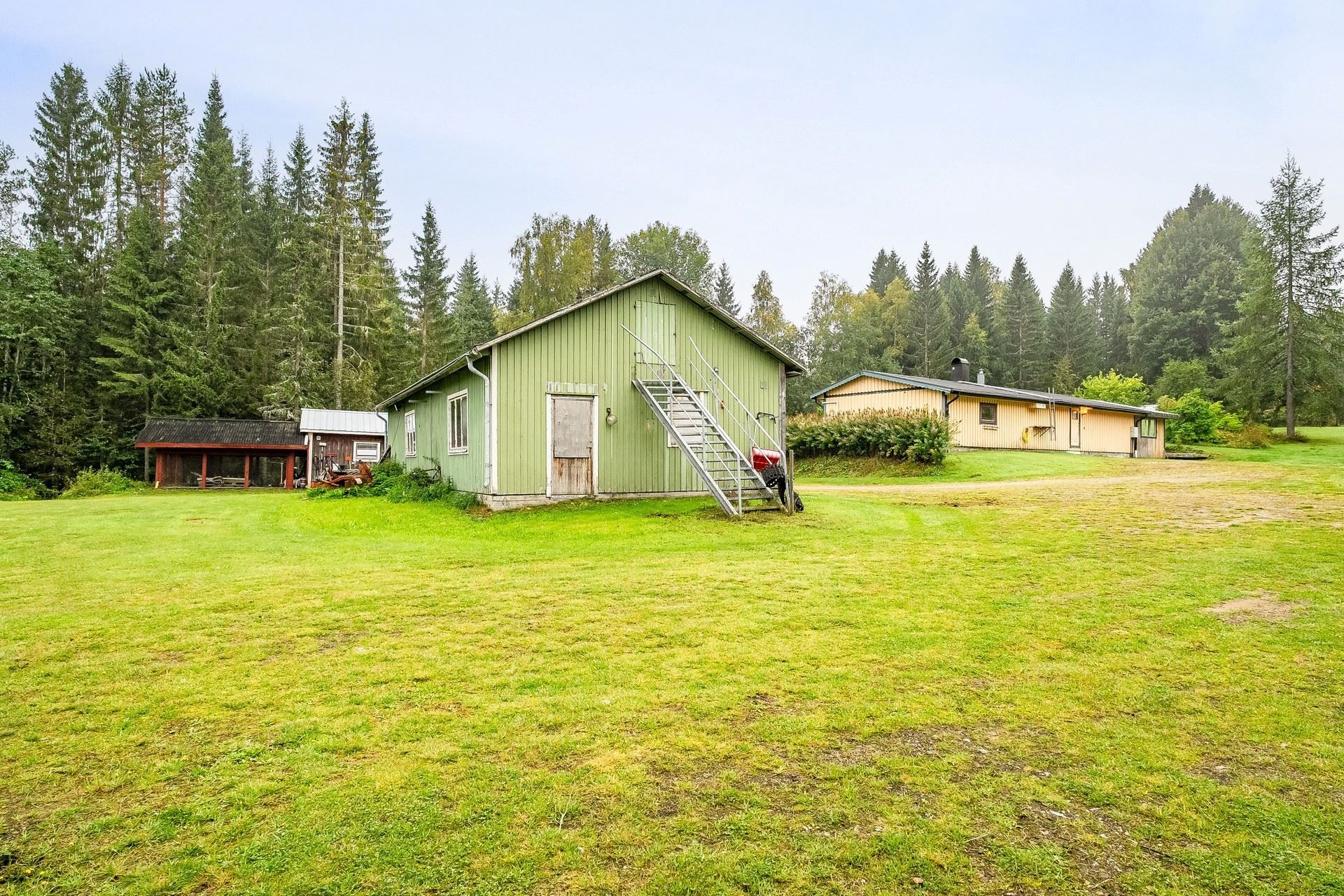 Garaget med loft