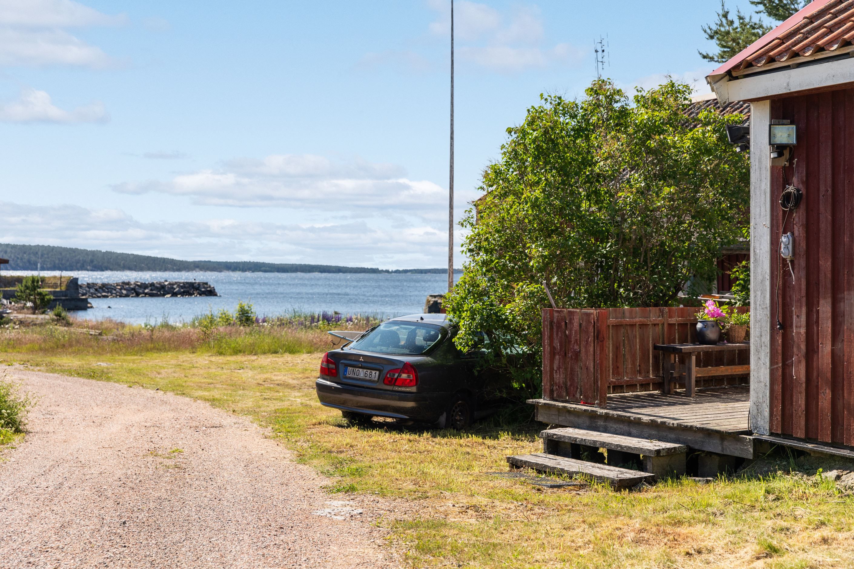 Vy från stugan