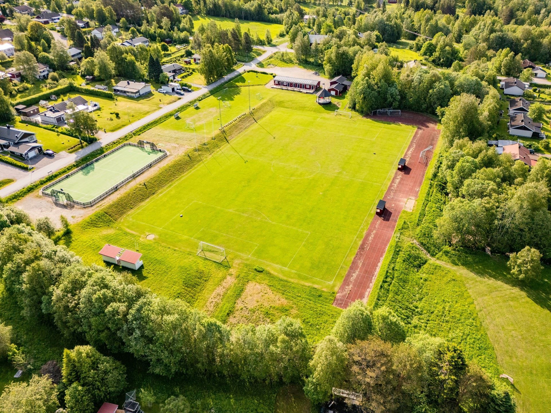 Nära till bollspel m.m