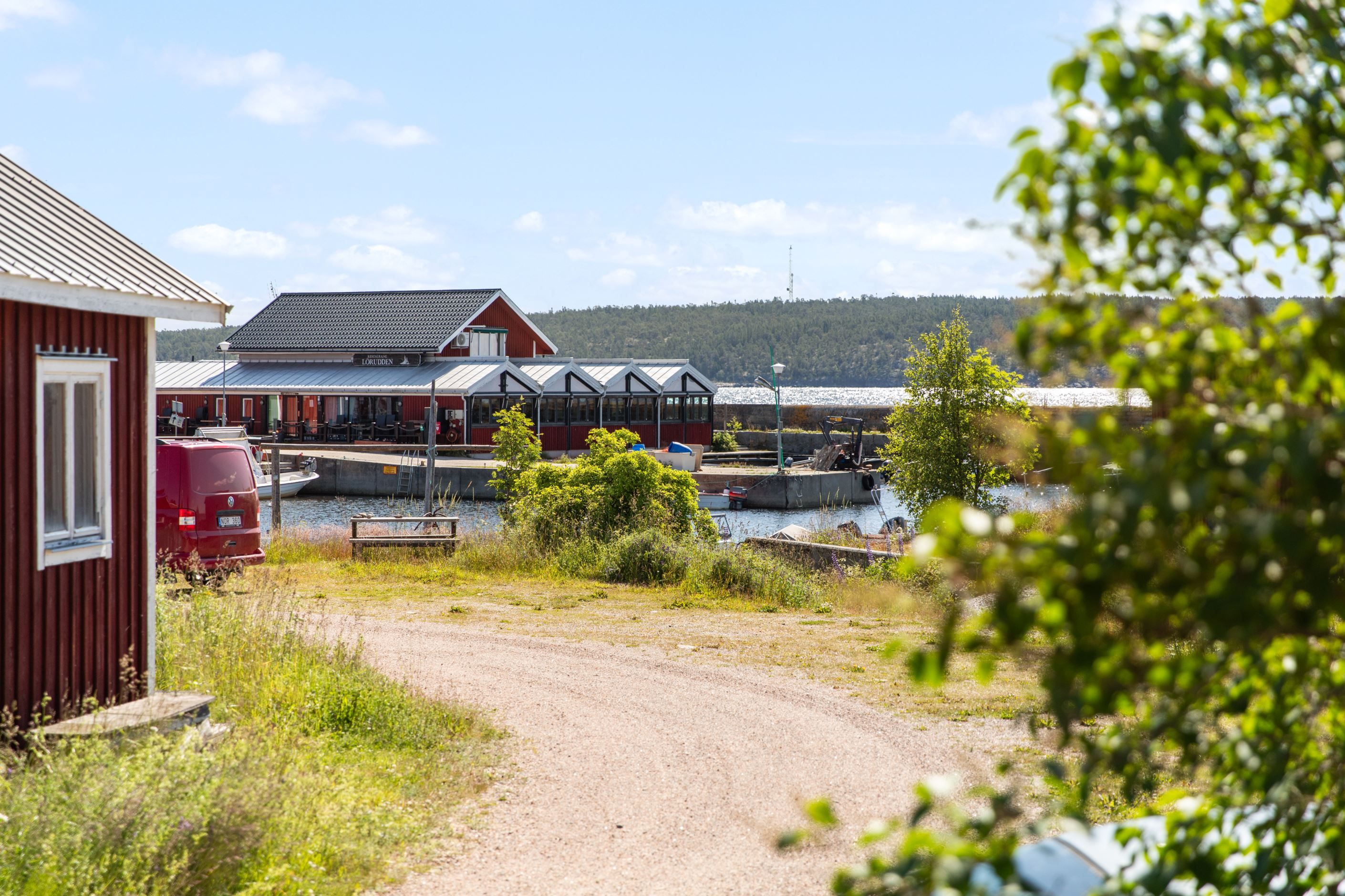 Vy från stugan