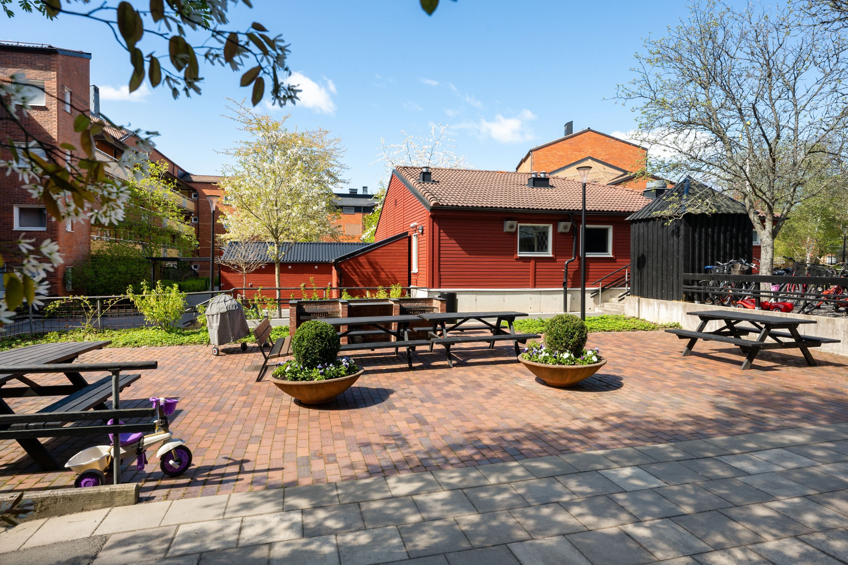 Föreningens gemensamma tvättstuga samt gästrum