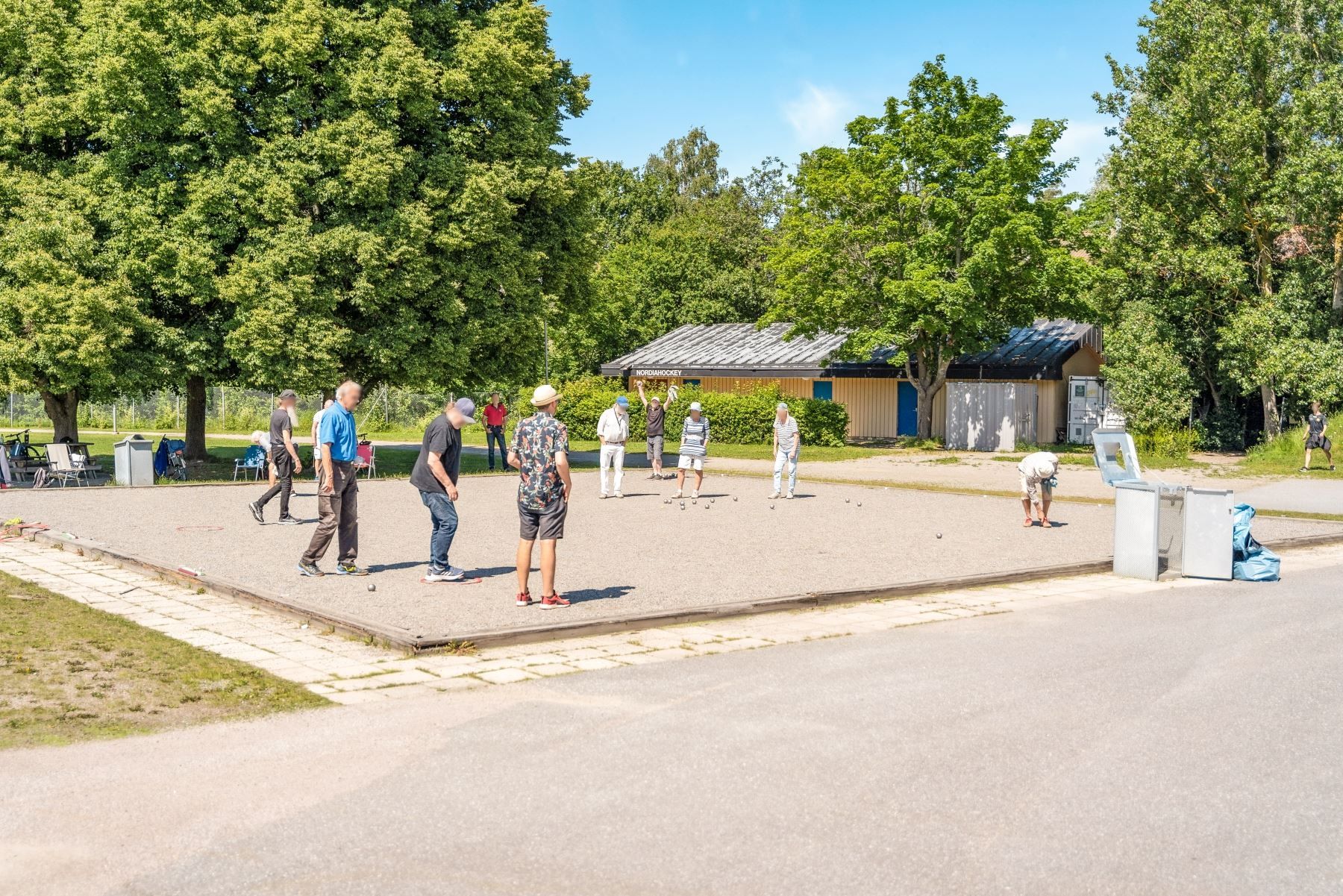 Bouleplan intill Kärrtorps IP
