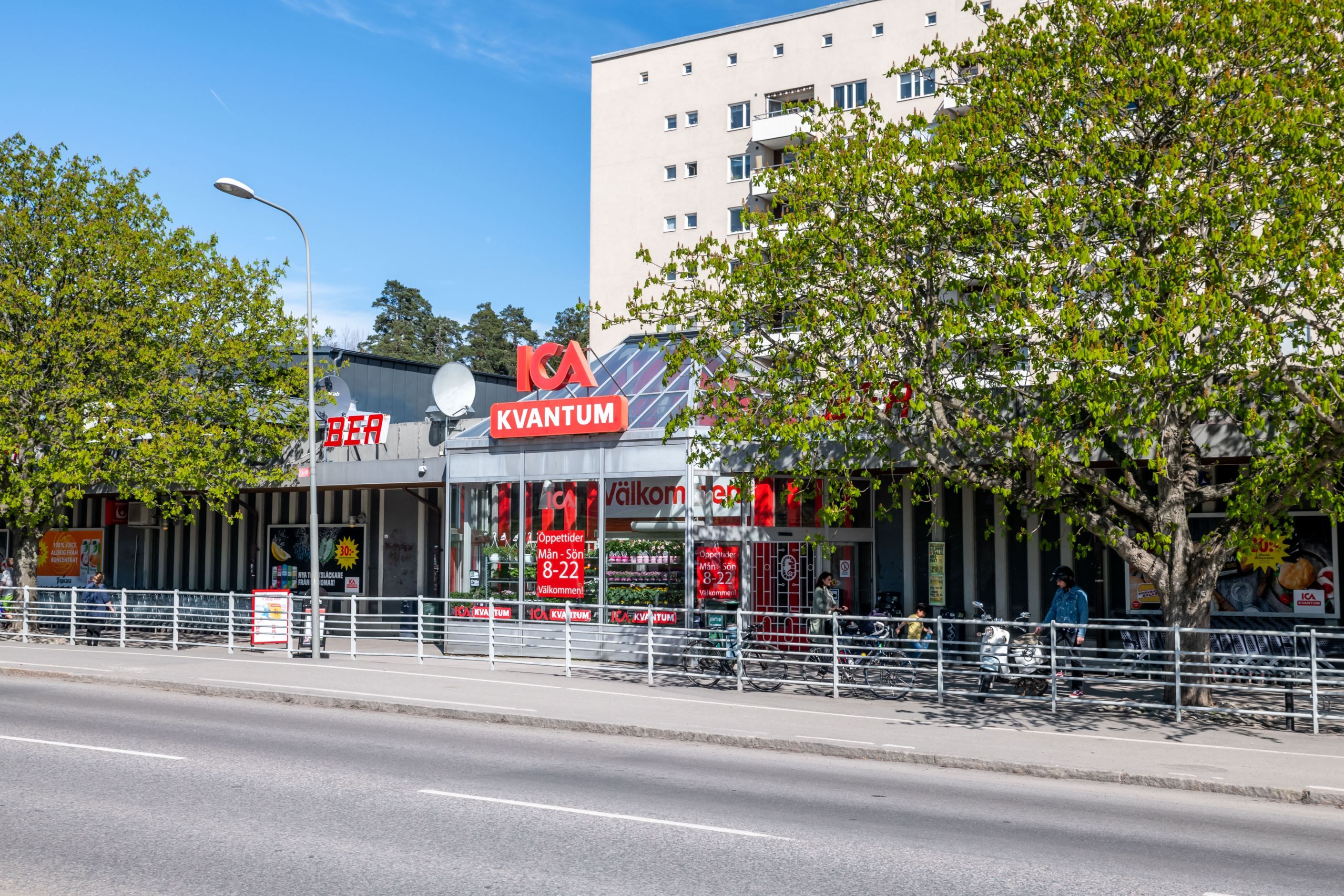 Gångavstånd till ICA Bea