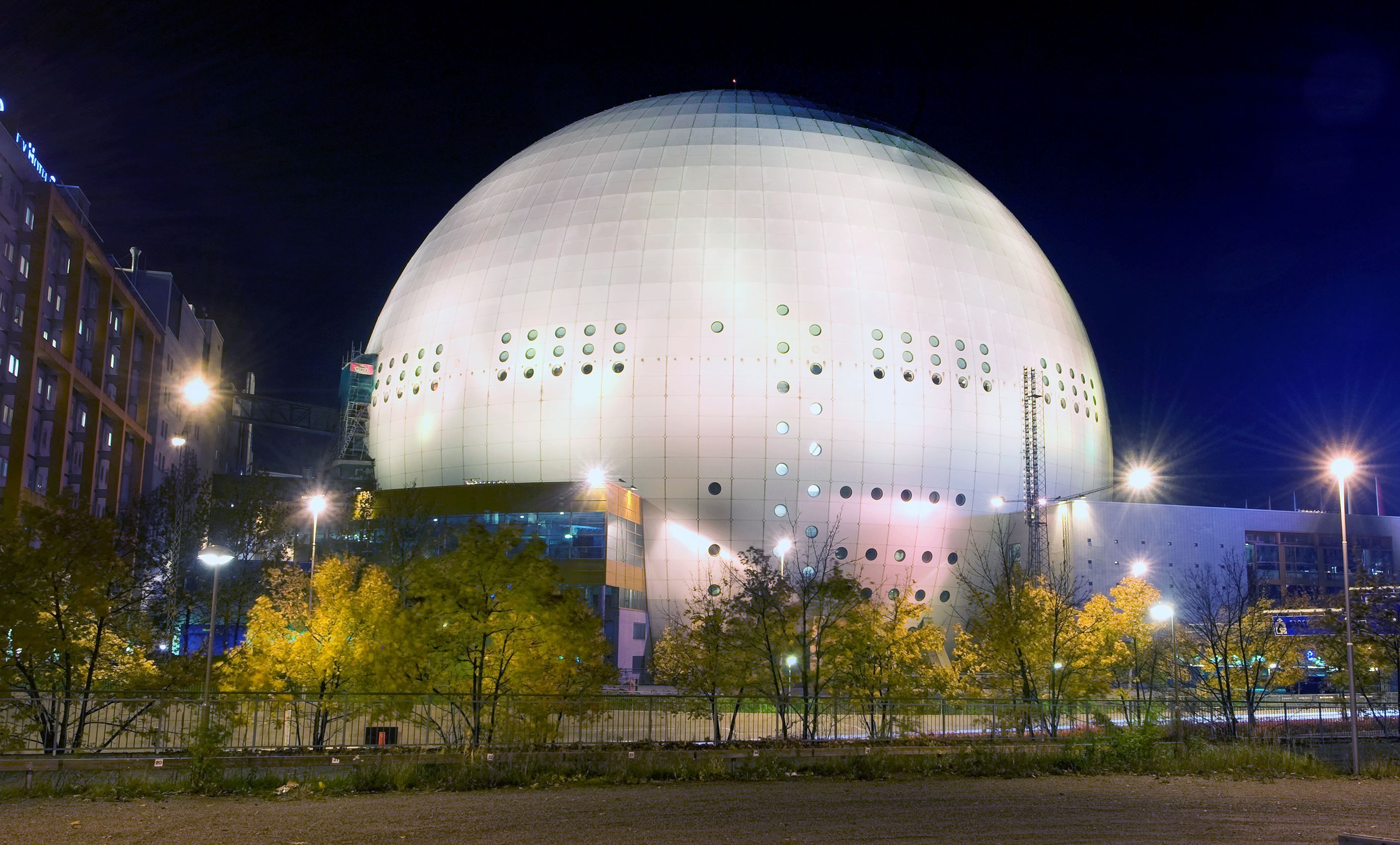 Globen aftonbild